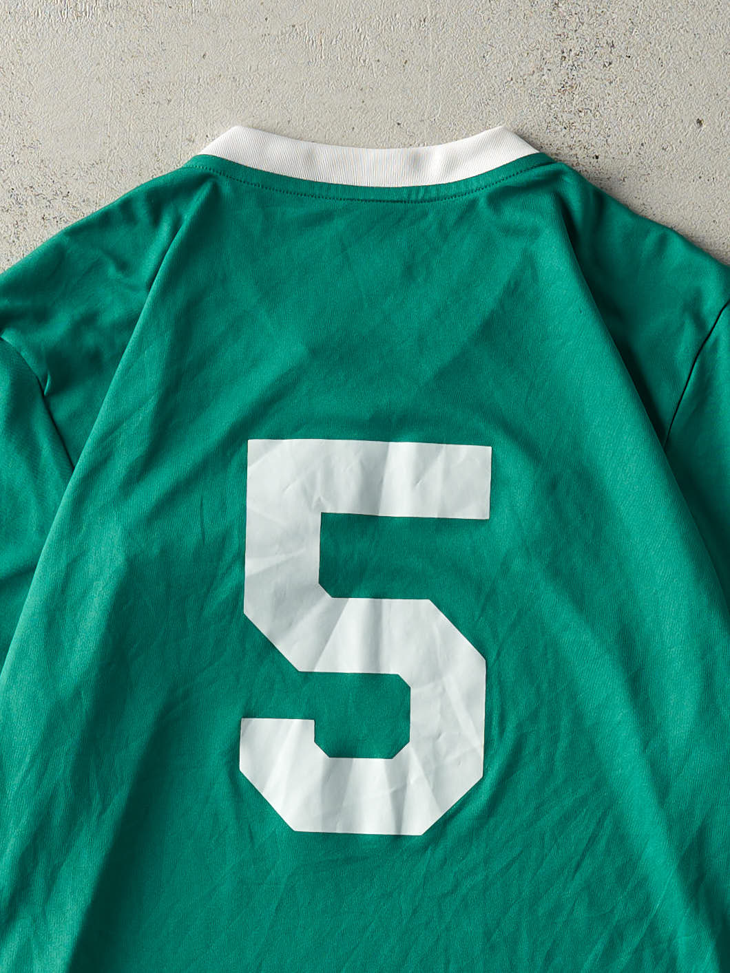 Vintage Y2K Green Adidas Black Sheep Soccer Jersey (M) - Image 5