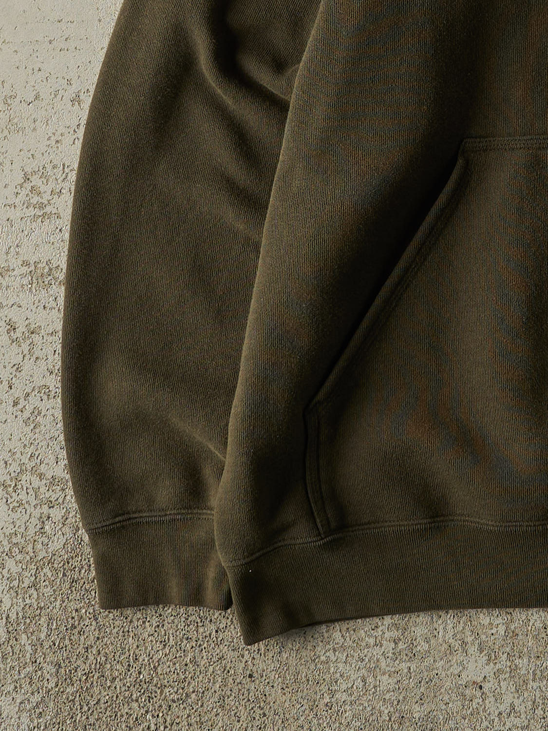 Vintage Y2K Green Carhartt Hoodie (XL) - Image 3