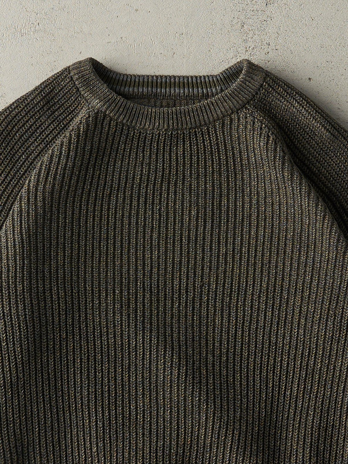 Vintage Y2K Green Denver Hayes Fishermans Knit Pullover (M) - Image 2