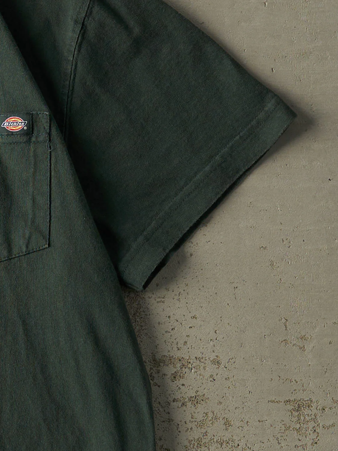 Vintage Y2K Green Dickies Pocket Tee (L/XL) - Image 3