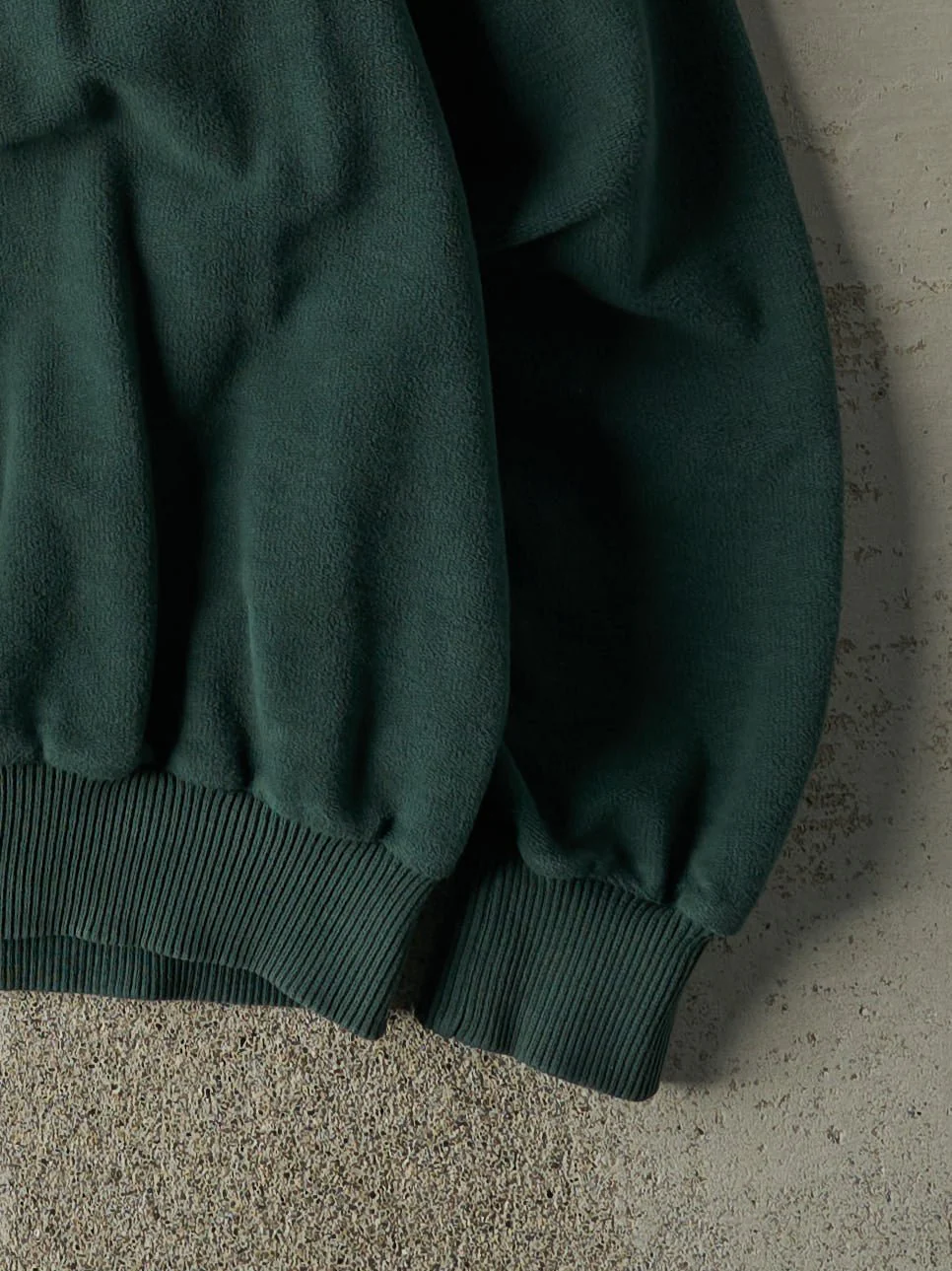 Vintage Y2K Green Alexander Keiths Inside Out Quarter Zip Sweater (L/XL) - Image 4