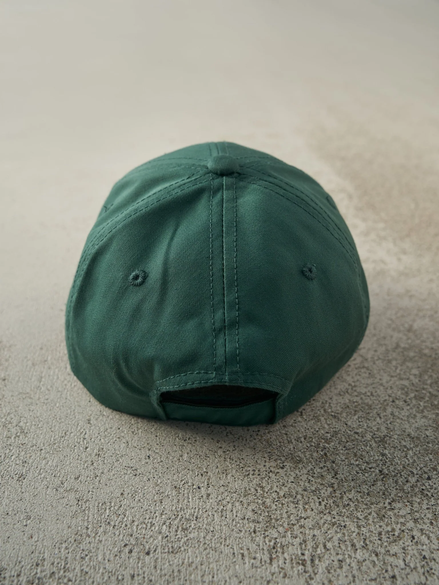 Vintage Y2K Green Embroidered Quaker State Velcro Hat - Image 3