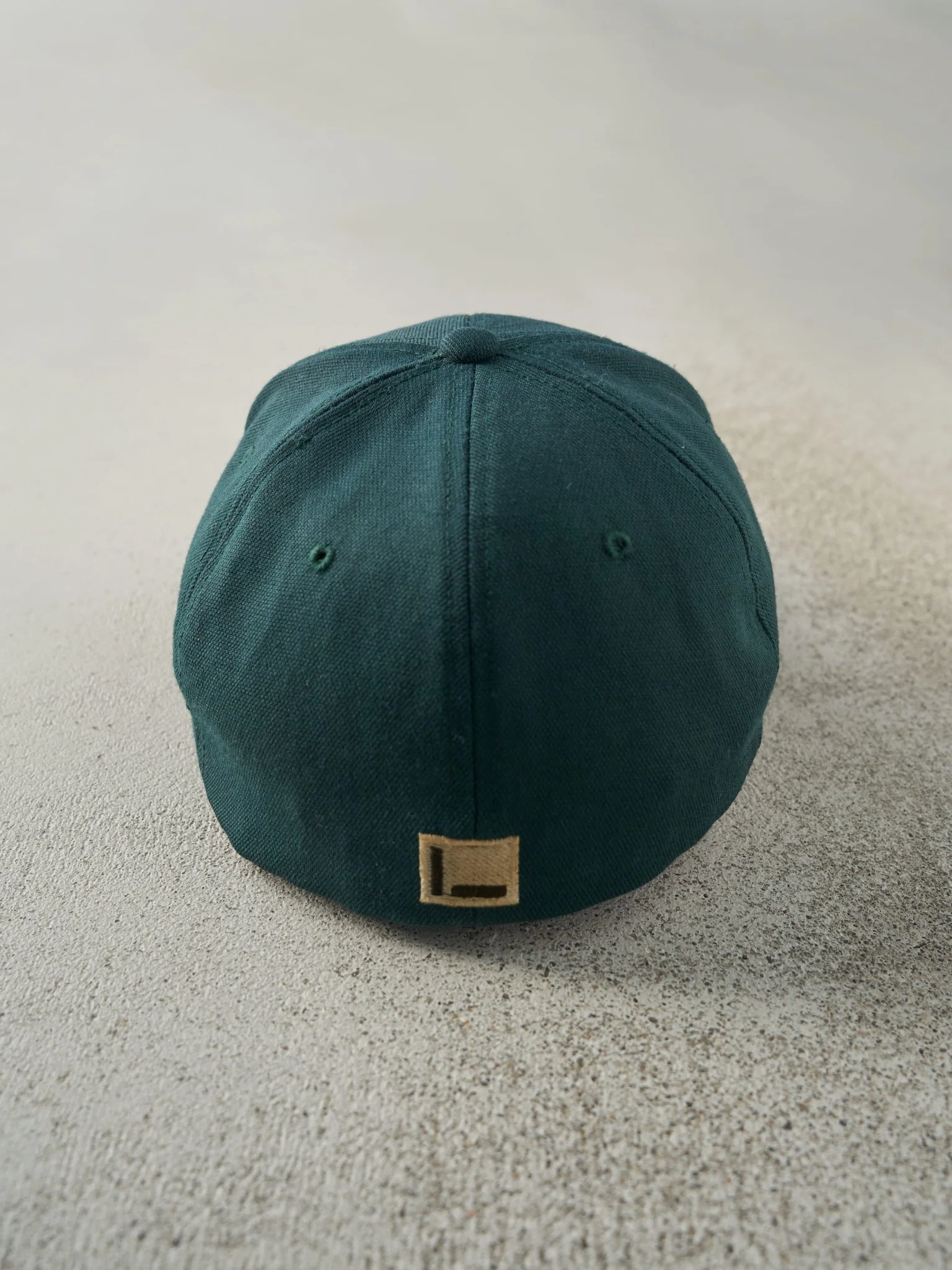 Vintage Y2K Green FuBu Embroidered Flexfit Hat (L/XL) - Image 3