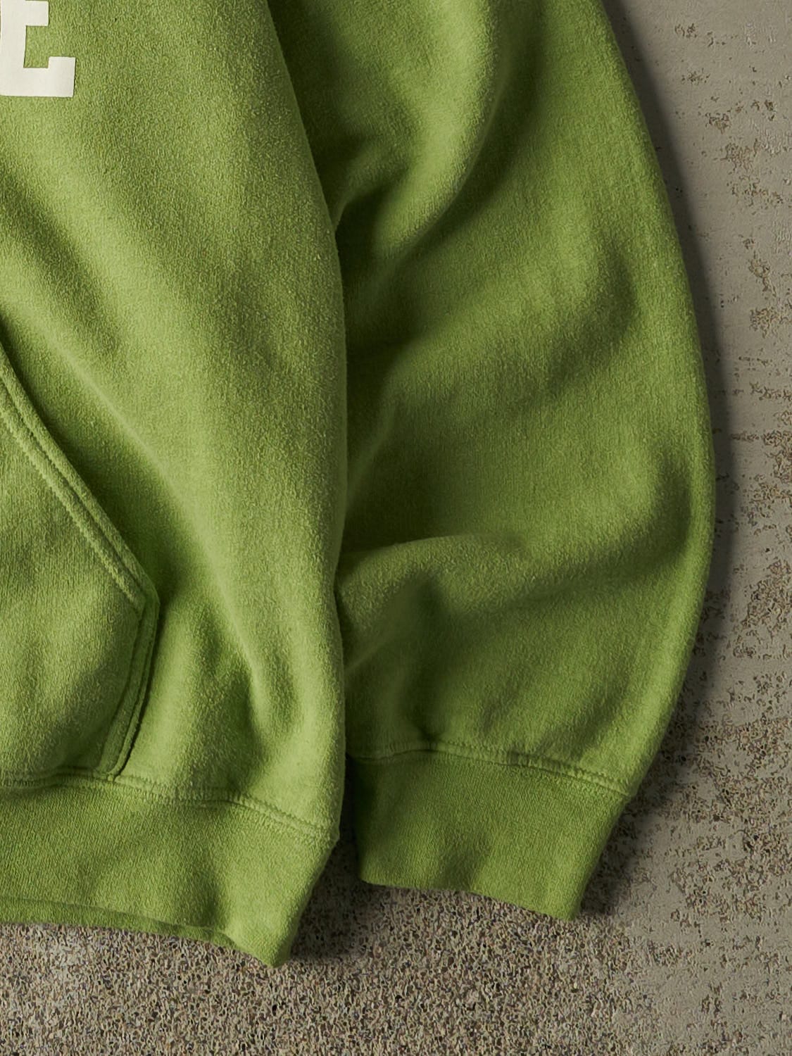 Vintage Y2K Green Grace College Hoodie (M) - Image 4