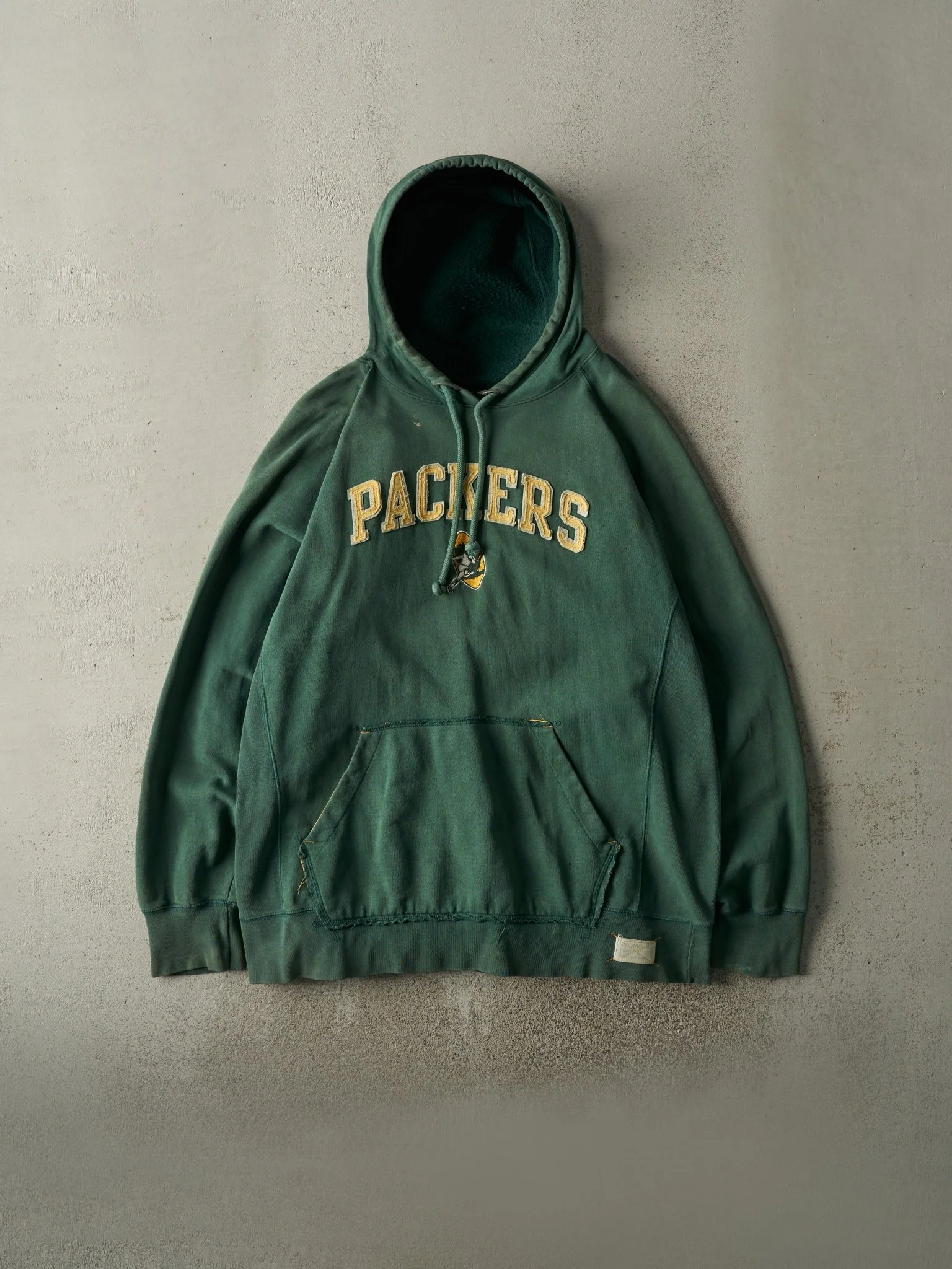 Vintage Y2K Green Green Bay Packers Hoodie (XL/XXL)