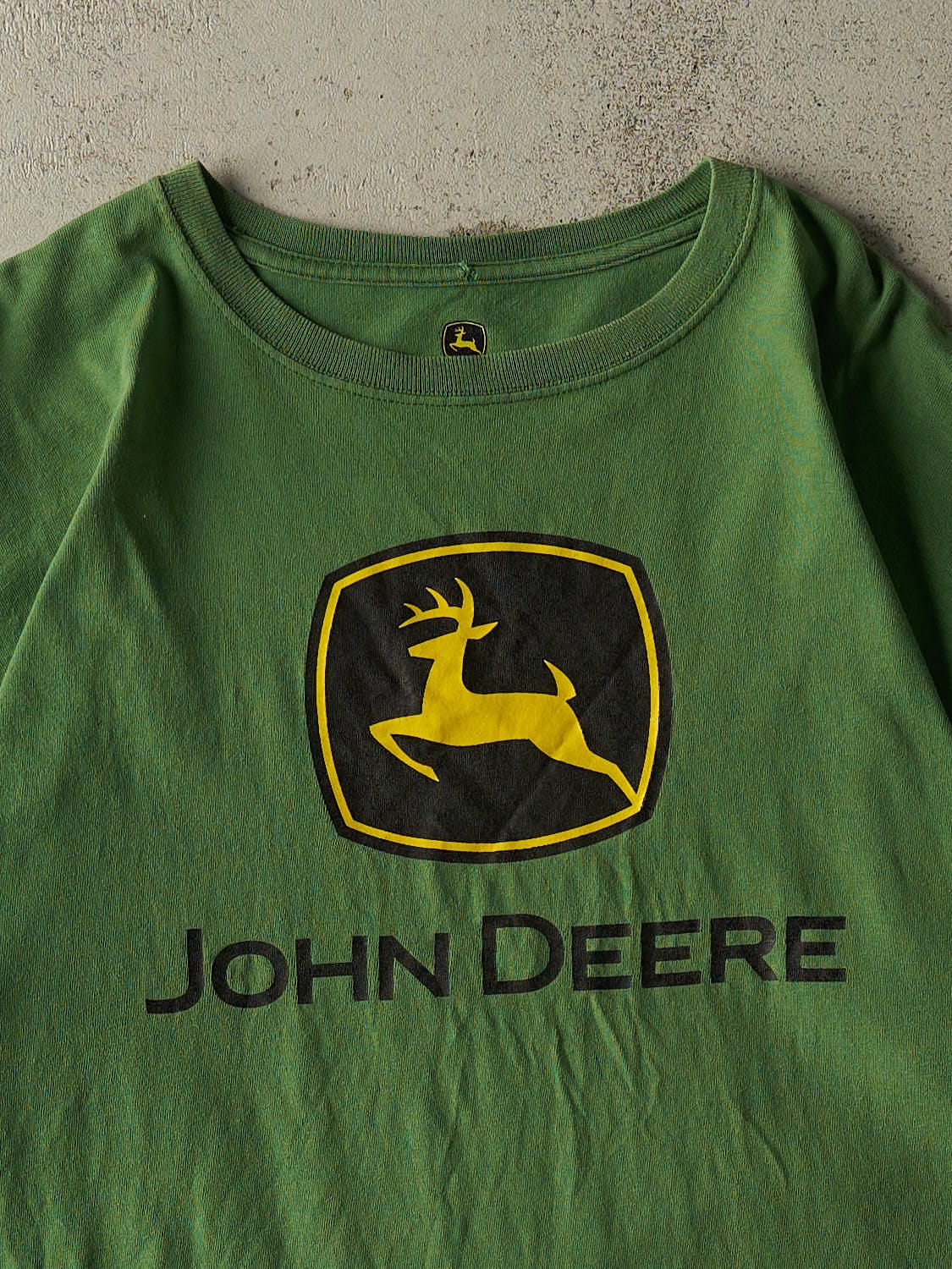Vintage Y2K Green John Deere Tee (XL) - Image 2