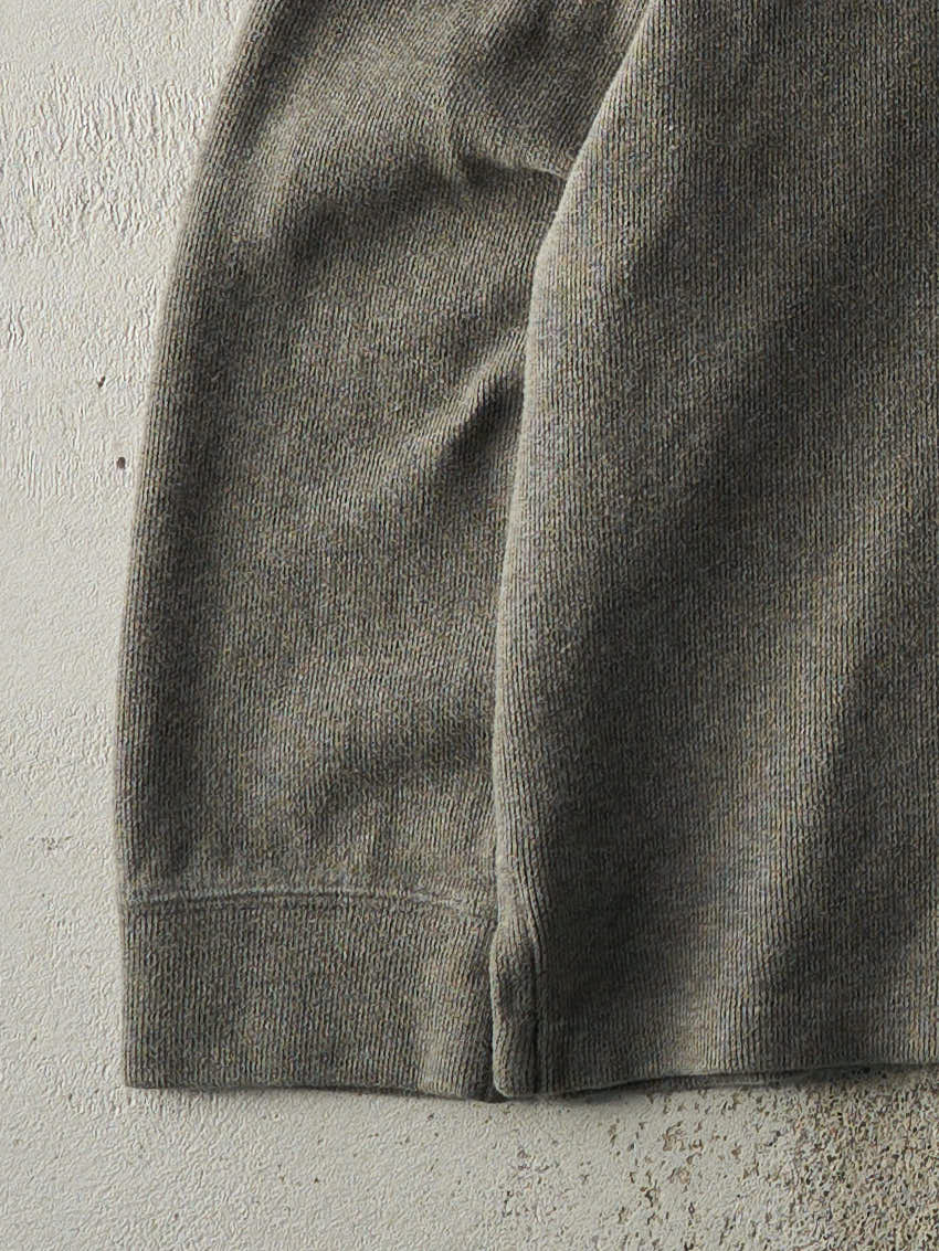 Vintage Y2K Green Polo Quarter Zip Sweatshirt (XL) - Image 3