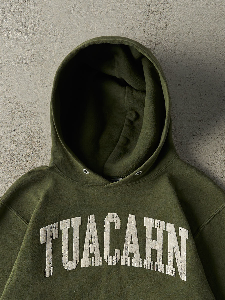 Vintage Y2K Green Tuacahn Hoodie (S/M) - Image 3