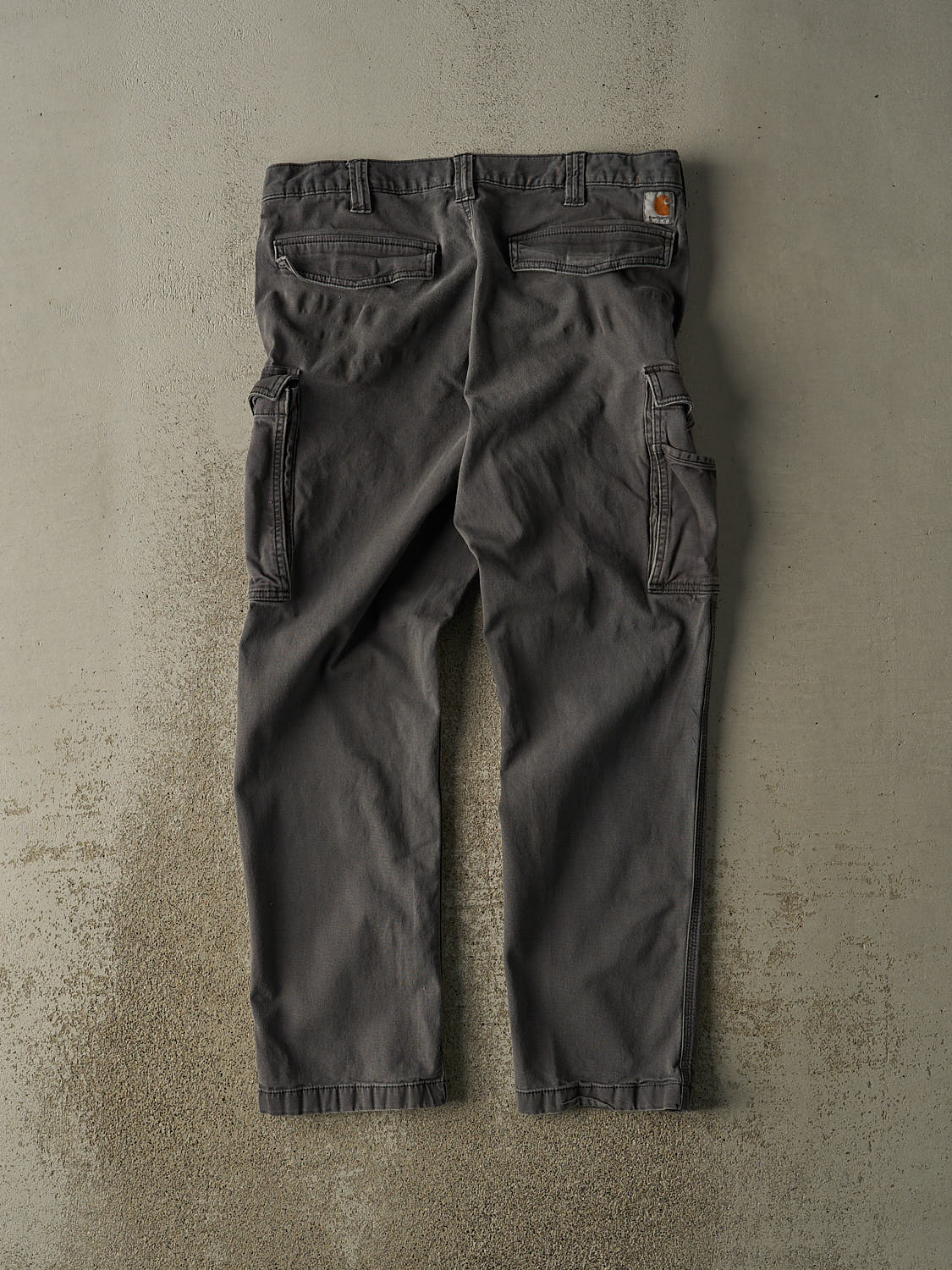 Vintage Y2K Grey Carhartt Cargo Pants (35x30) - Image 2