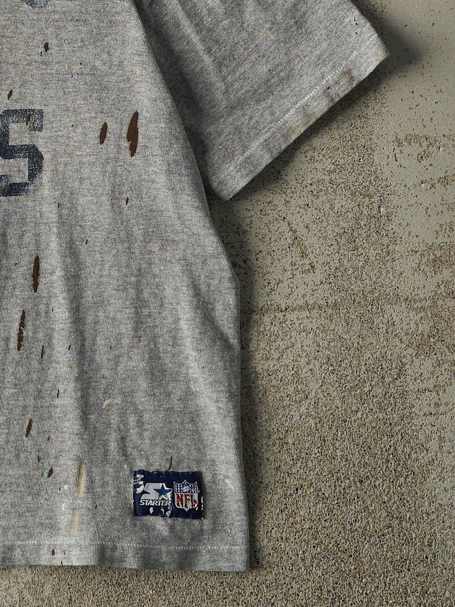 Vintage Y2K Grey Chicago Bears Tee (S/M) - Image 3