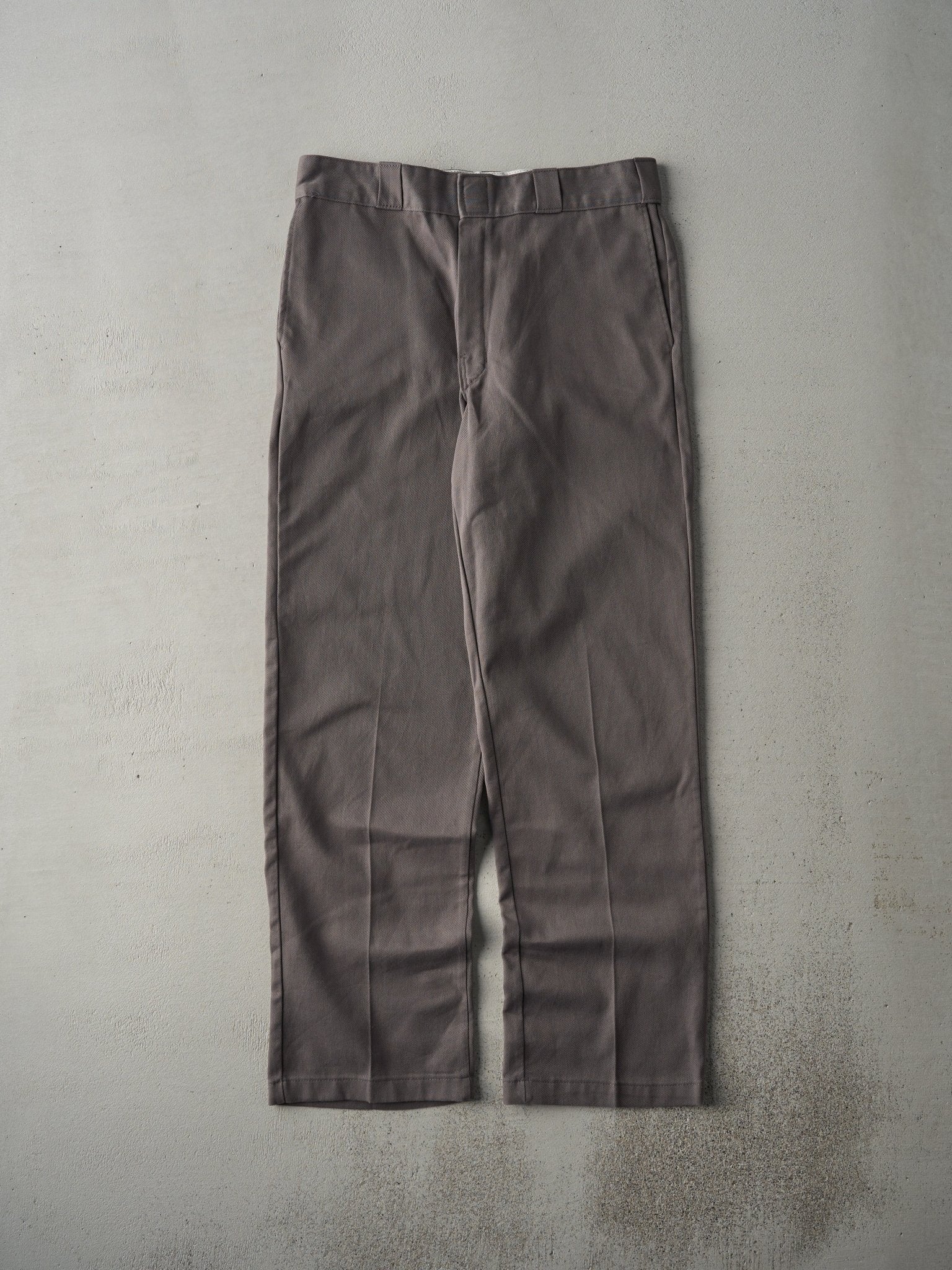 Vintage Y2K Grey Dickies 874 Original Fit Work Pants (33x31)