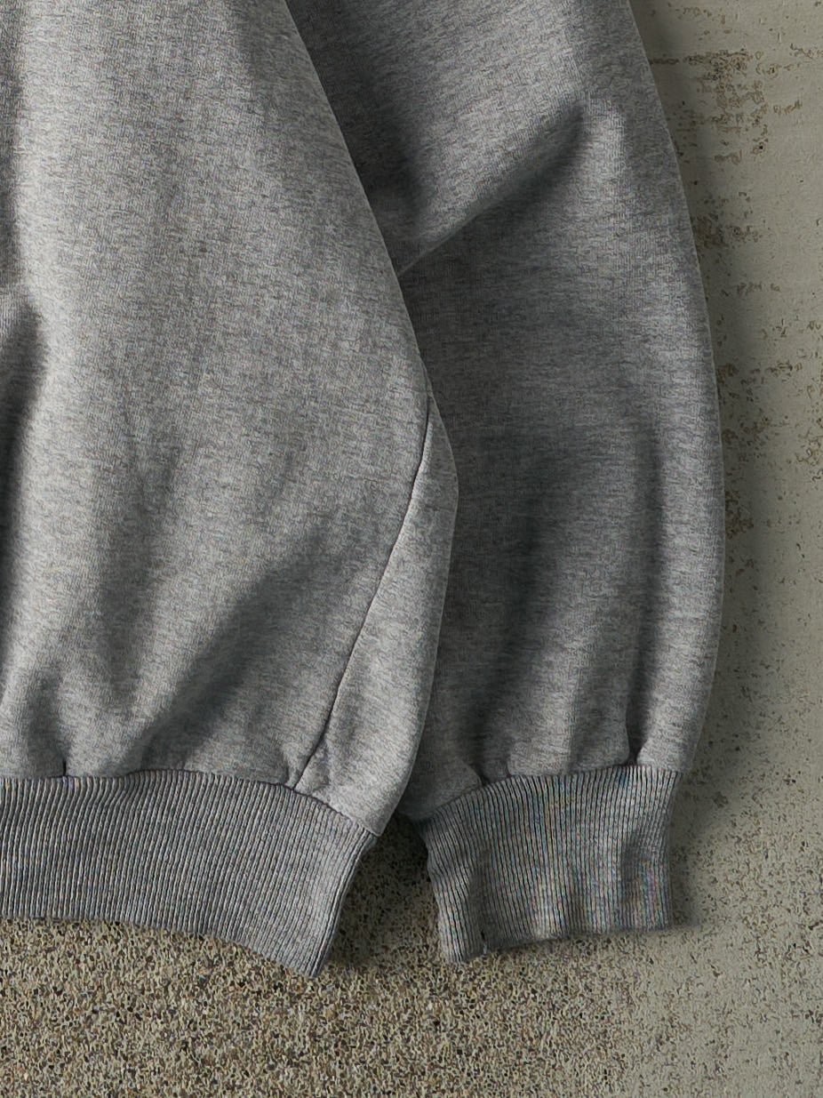 Vintage Y2K Grey Embroidered Ikeda Crewneck (M/L) - Image 3