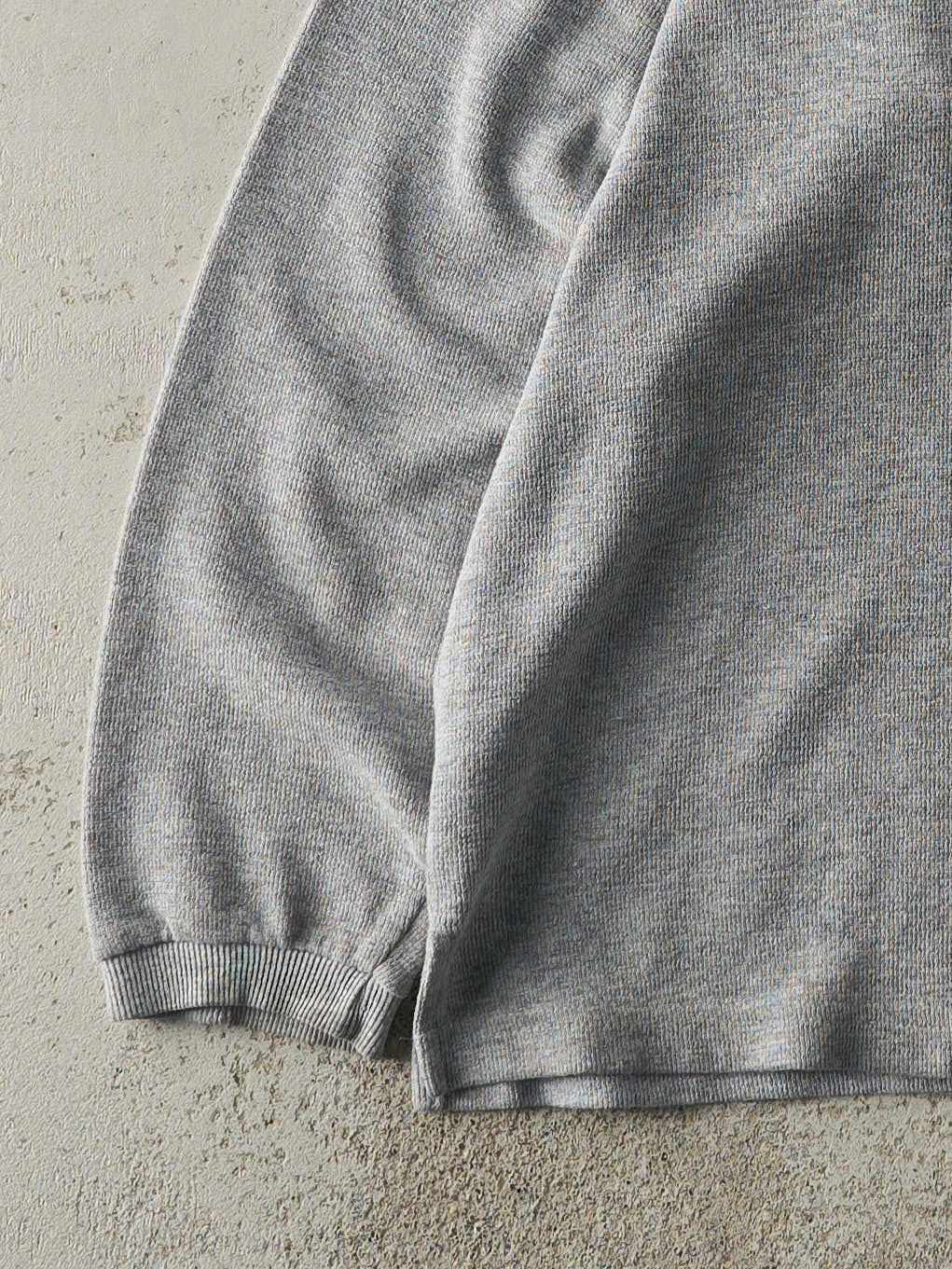 Vintage Y2K Grey Embroidered Minnesota Thermal Long Sleeve (L) - Image 3