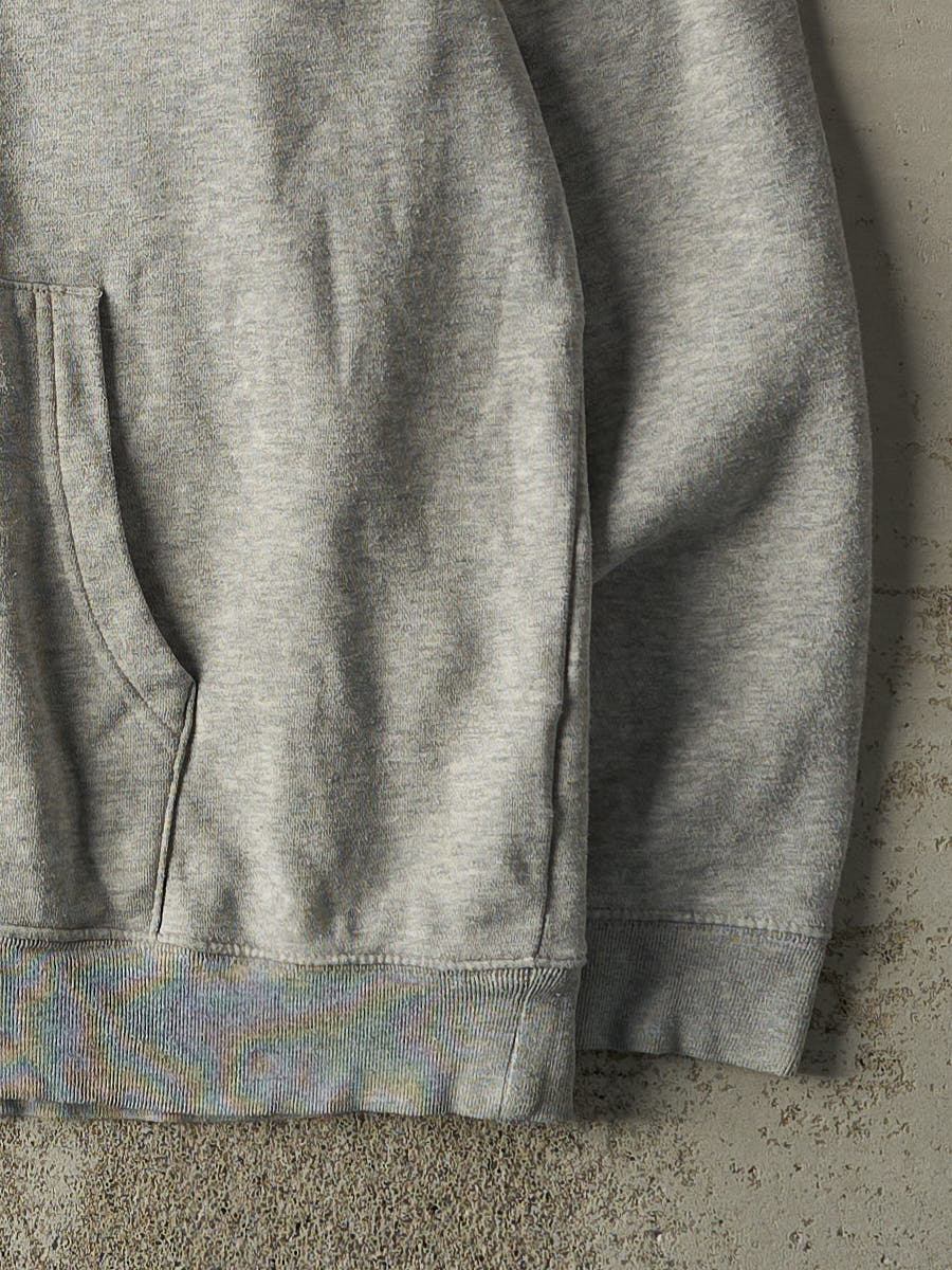 Vintage Y2K Grey Gap Embroidered Logo Hoodie (XXL) - Image 3