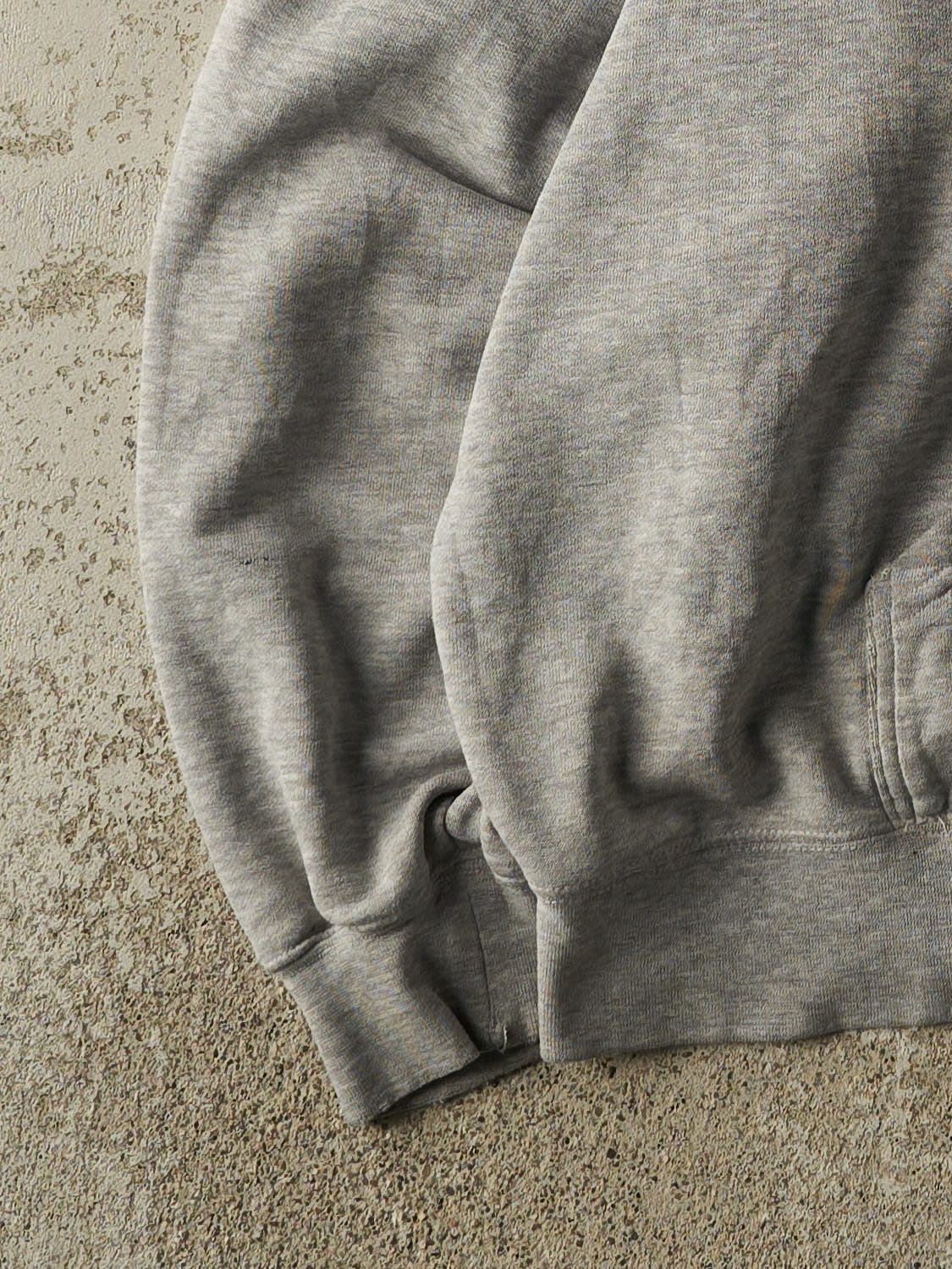 Vintage Y2K Grey Nike Middle Swoosh Army Hoodie (XXL) - Image 3