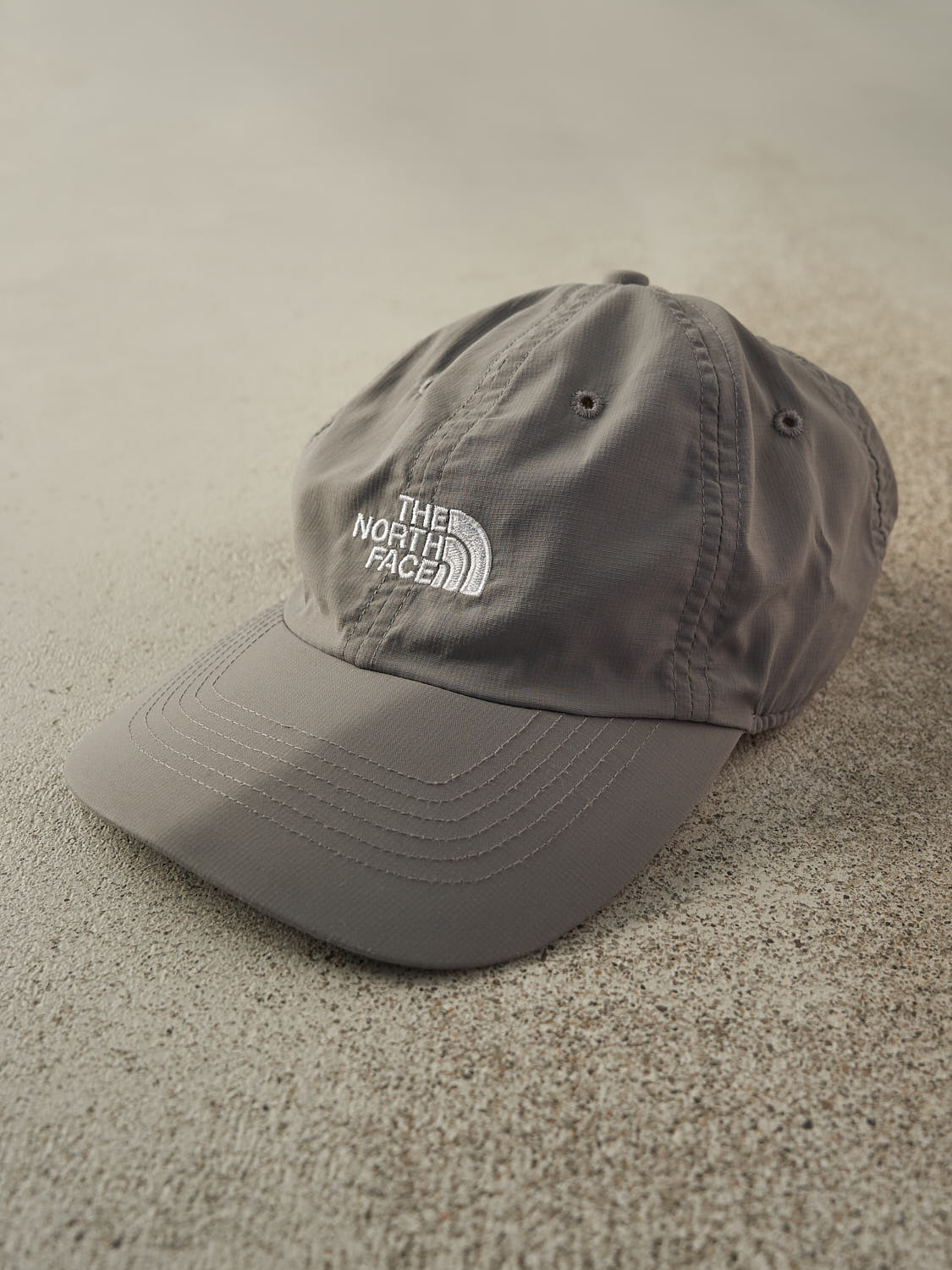 Vintage Y2K Grey Nylon The North Face Embroidered Nylon Strapback - Image 2