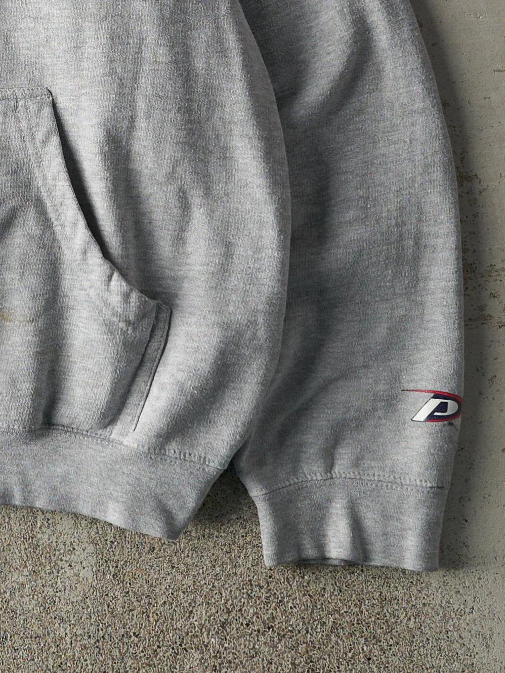 Vintage Y2K Grey Ohio State Buckeyes Hoodie (L) - Image 3
