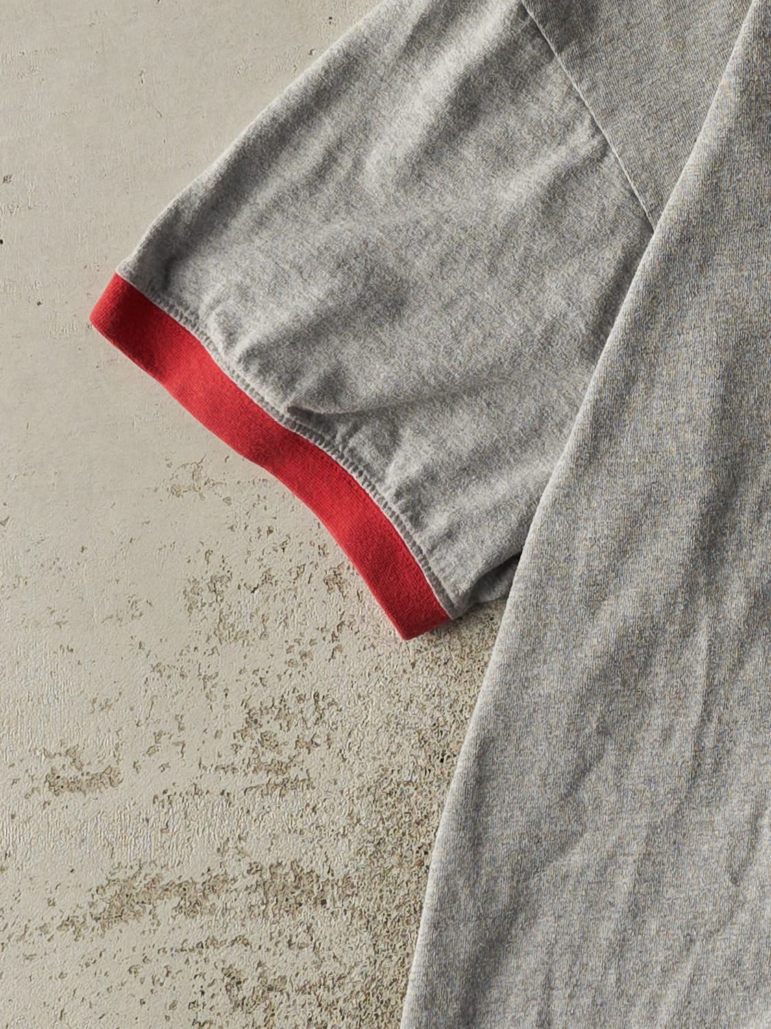 Vintage Y2K Grey Ohio State University Ringer Tee (XL/XXL) - Image 3
