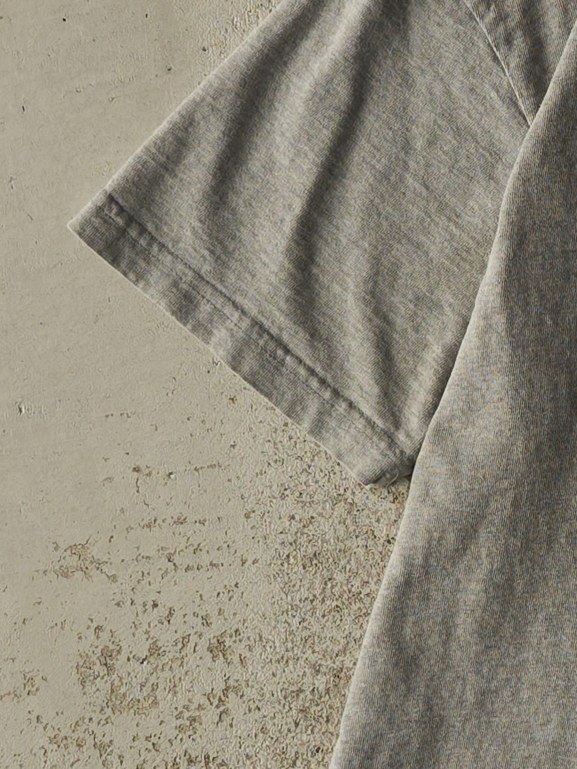 Vintage Y2K Grey Polo Ralph Lauren Tee (M/L) - Image 3