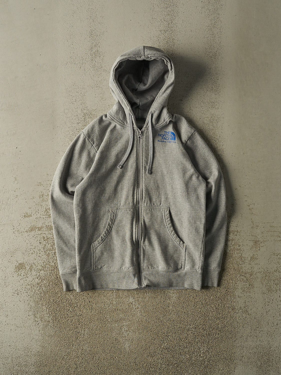 Vintage Y2K Grey The North Face Berkeley Hoodie (S/M)