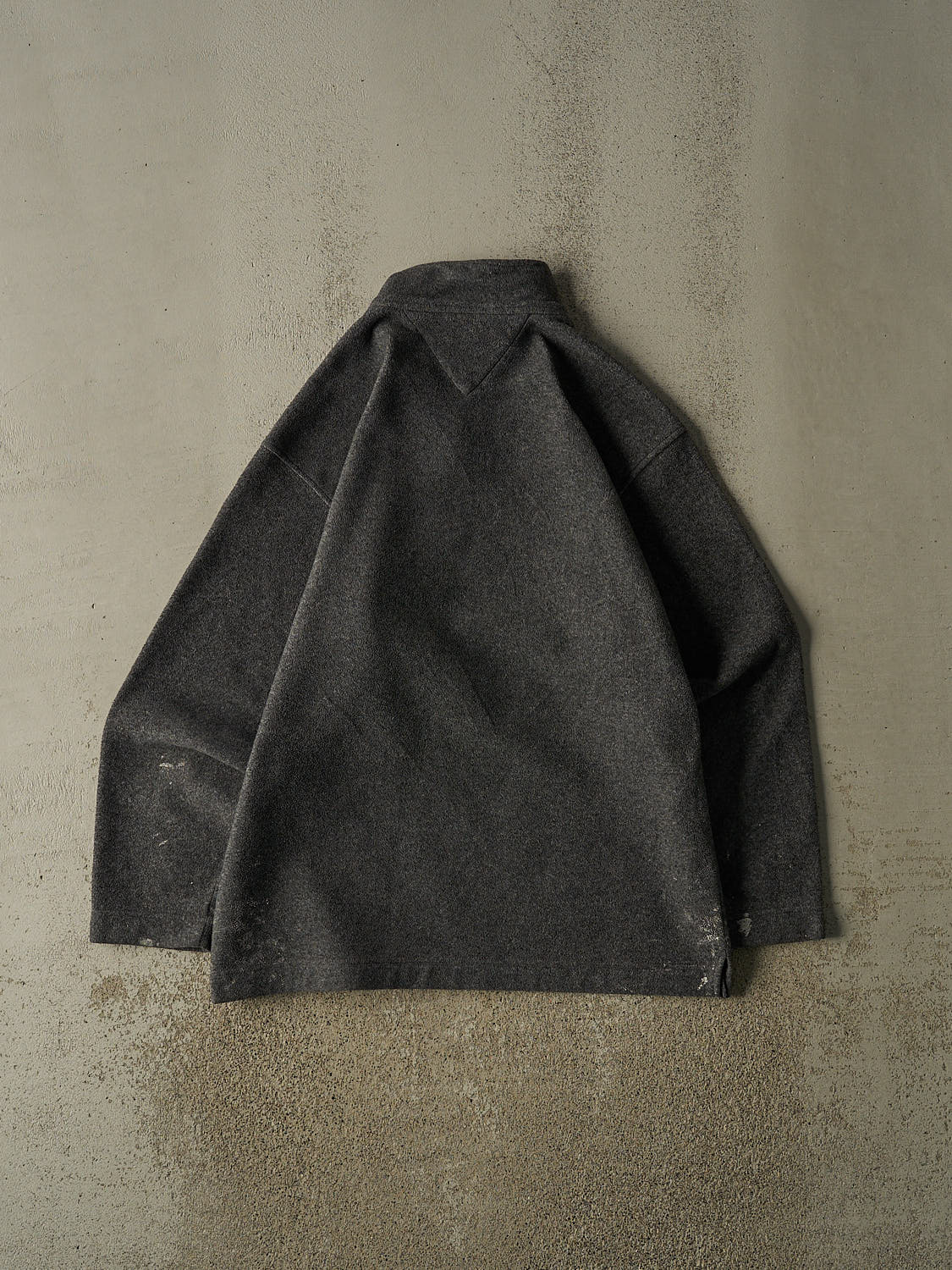 Vintage Y2K Grey Tommy Hilfiger Quarter Zip Fleece (XL) - Image 2