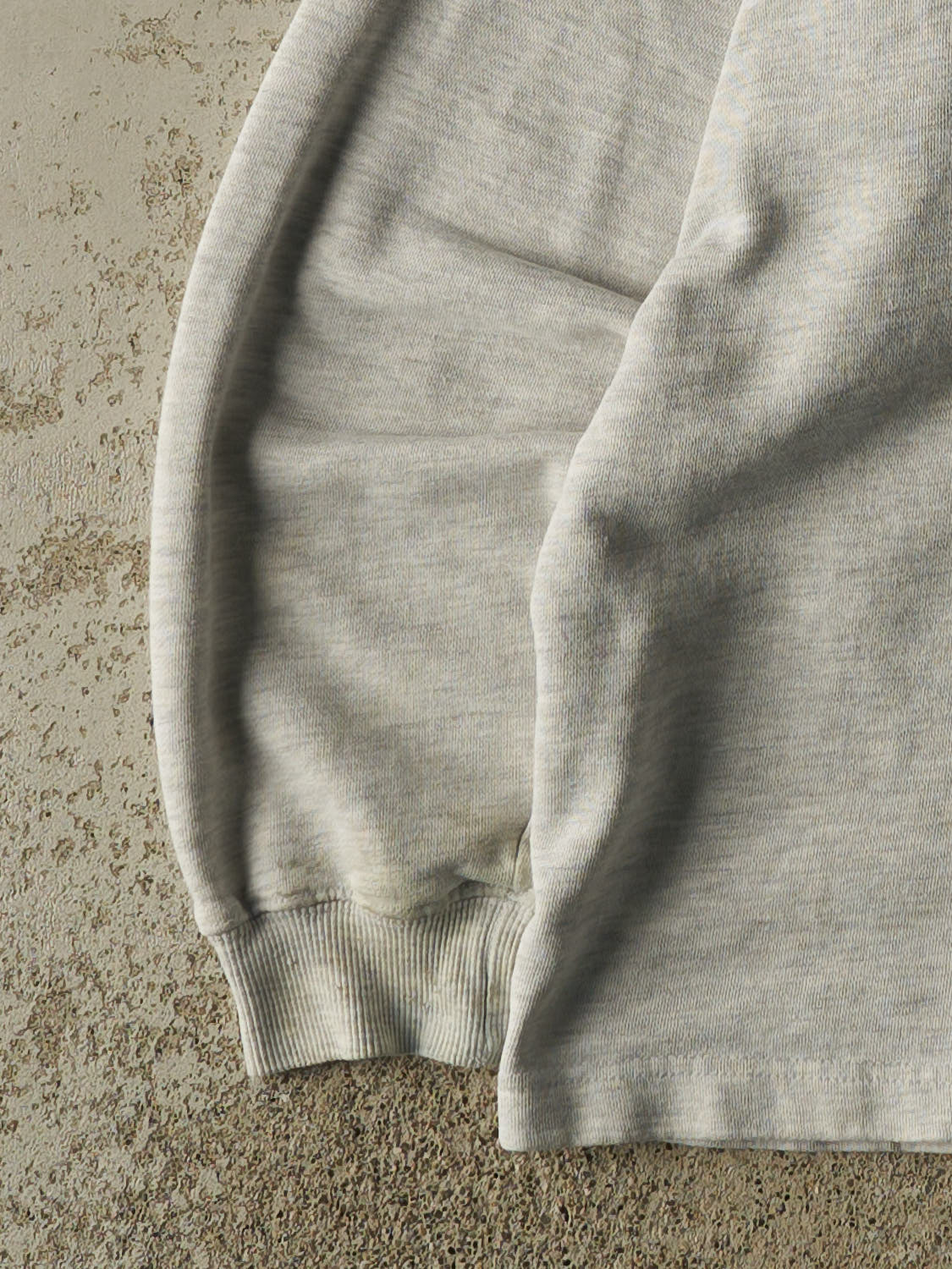 Vintage Y2K Heather Grey Bossini Sports Lightweight Crewneck (M) - Image 3
