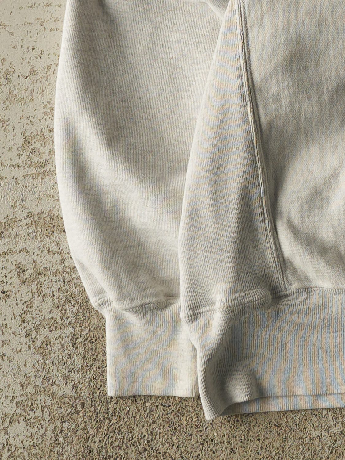 Vintage Y2K Heather Grey Champion Reverse Weave Ohio University Crewneck (S/M) - Image 3
