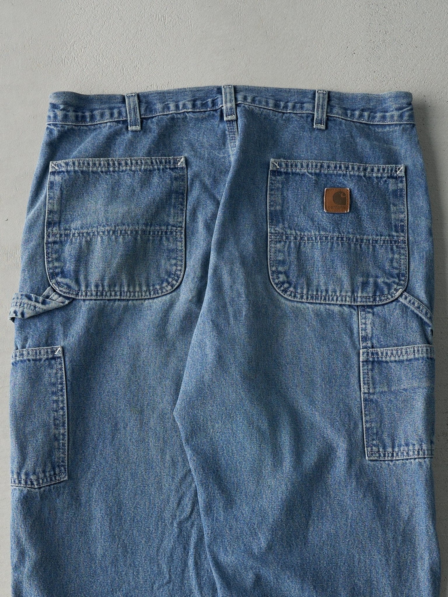 Vintage Y2K Light Wash Carhartt Carpenter Jeans (36x29) - Image 4