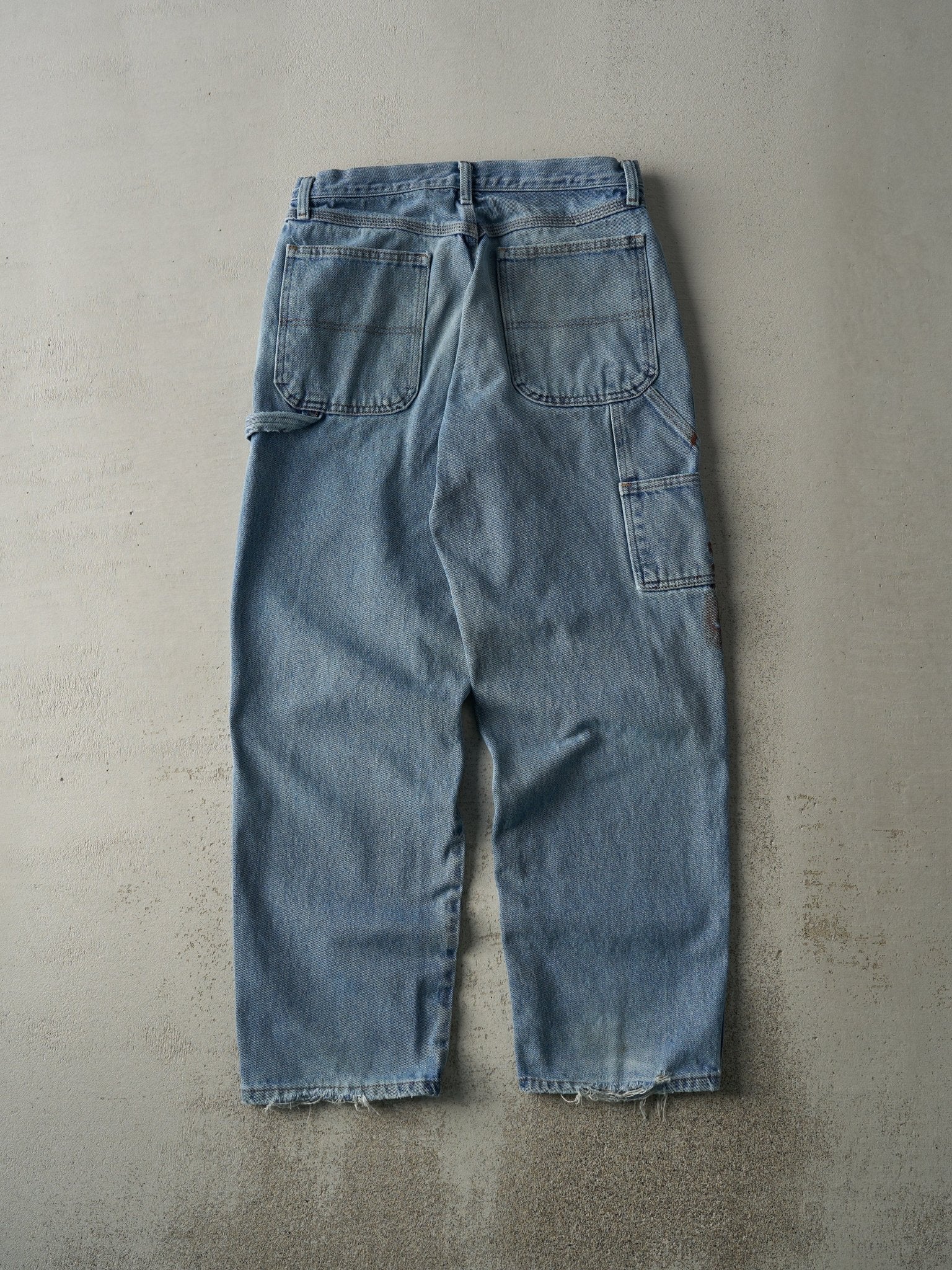 Vintage Y2K Light Wash Rustler Carpenter Jeans (32x31.5) - Image 2