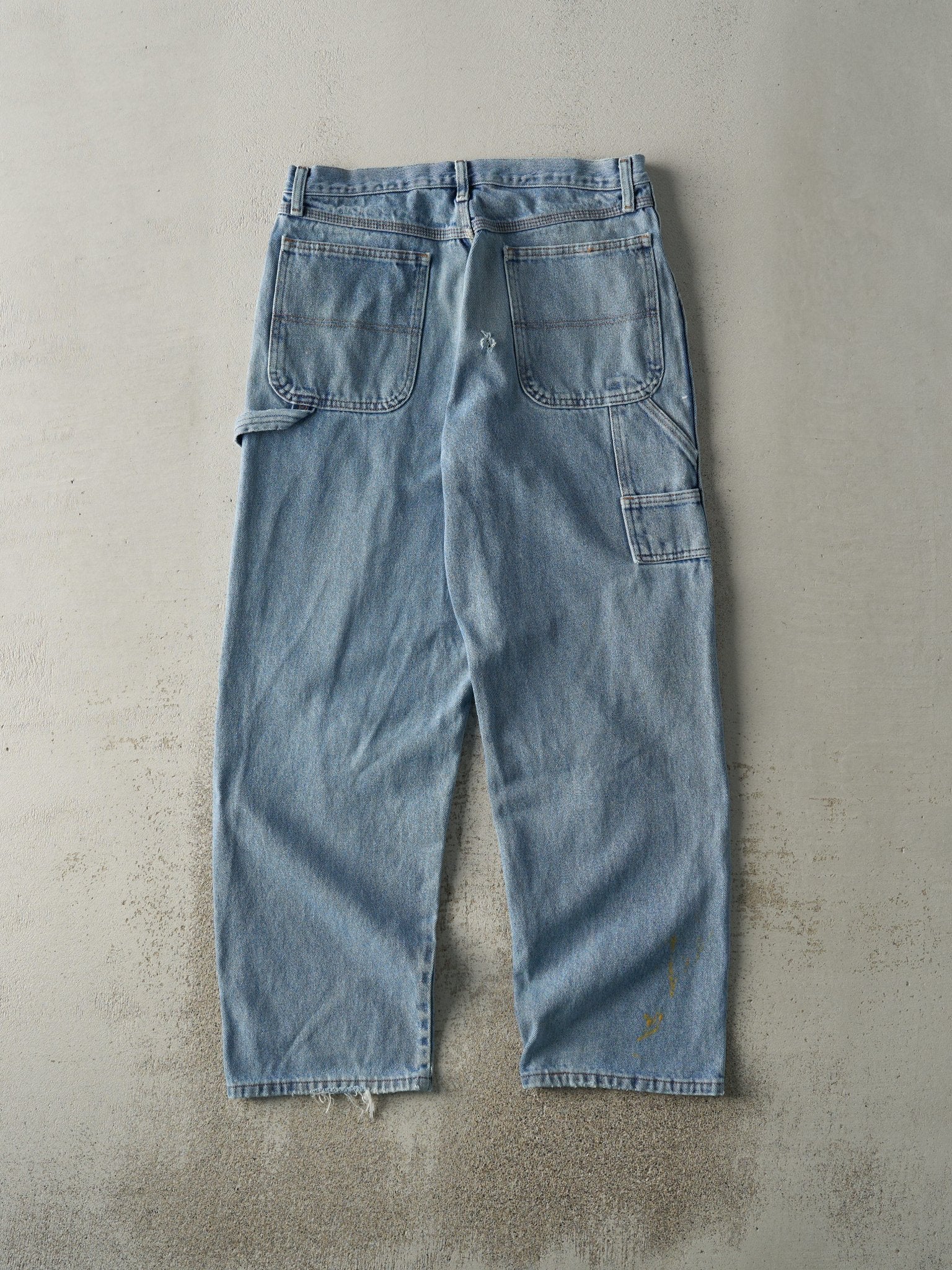 Vintage Y2K Light Wash Rustler Carpenter Jeans (32x31) - Image 3
