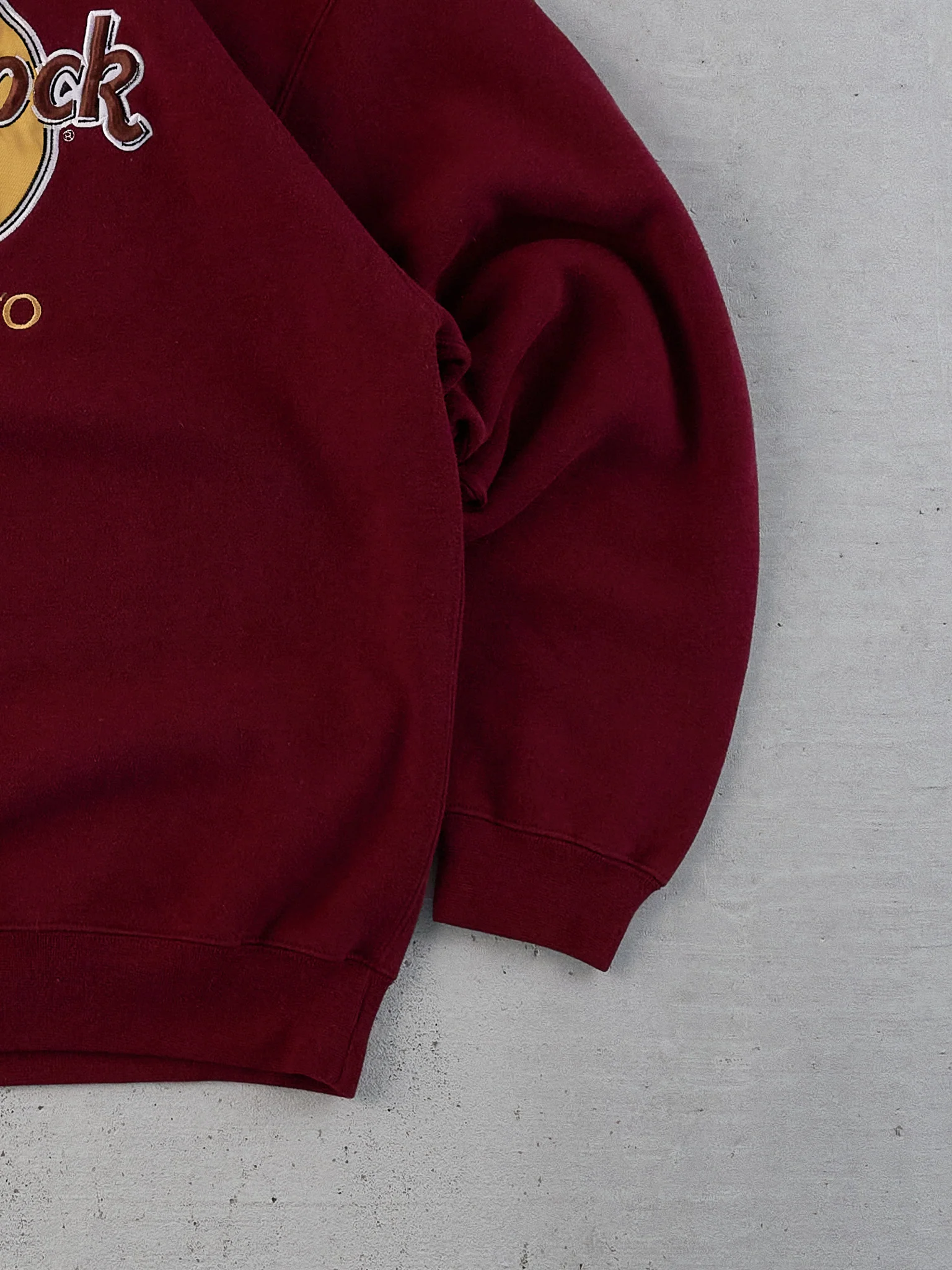 Vintage 90s Maroon Hardrock Cafe Toronto Crewneck (M) - Image 3