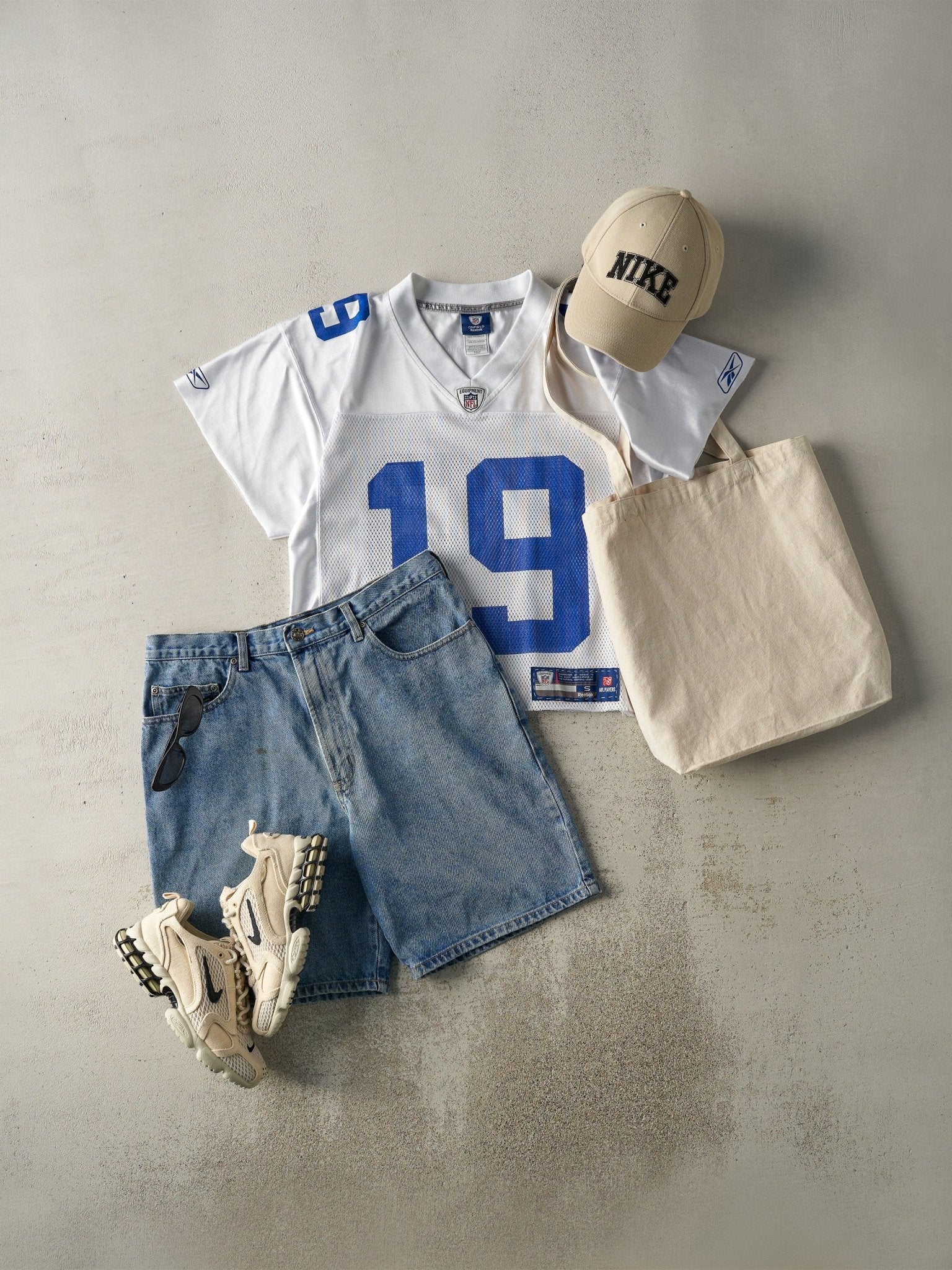 Vintage Y2K Mid Wash Route 66 Jean Shorts (33x8.5) - Image 2