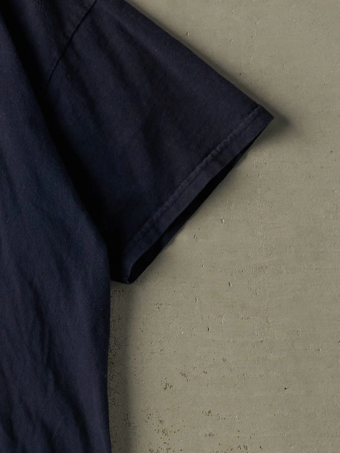 Vintage Y2K Navy Blue Blank Tee (L/XL) - Image 4
