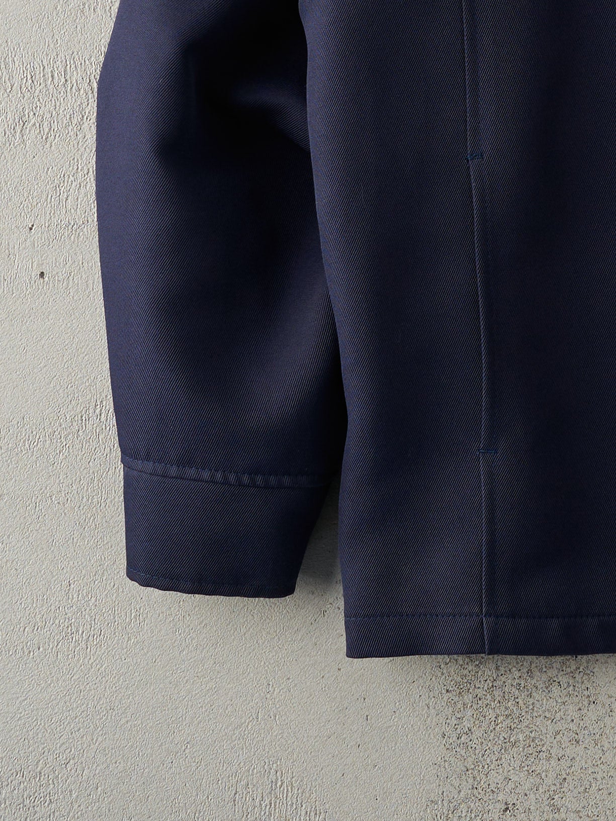 Vintage 70s Navy Blue Blank Work Jacket (M/L) - Image 3
