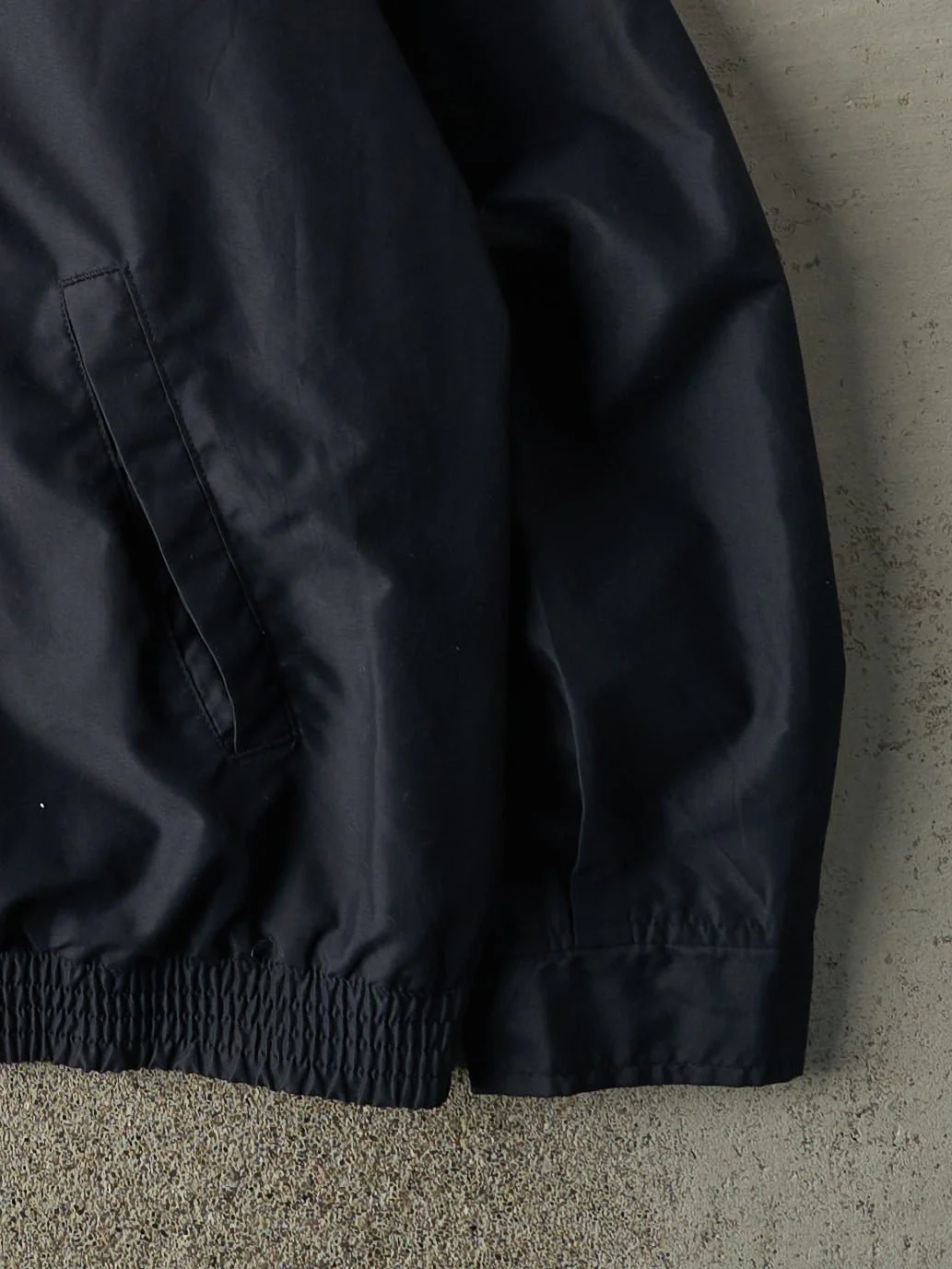 Vintage Y2K Navy Blue Chaps Harrington Jacket (XL) - Image 4