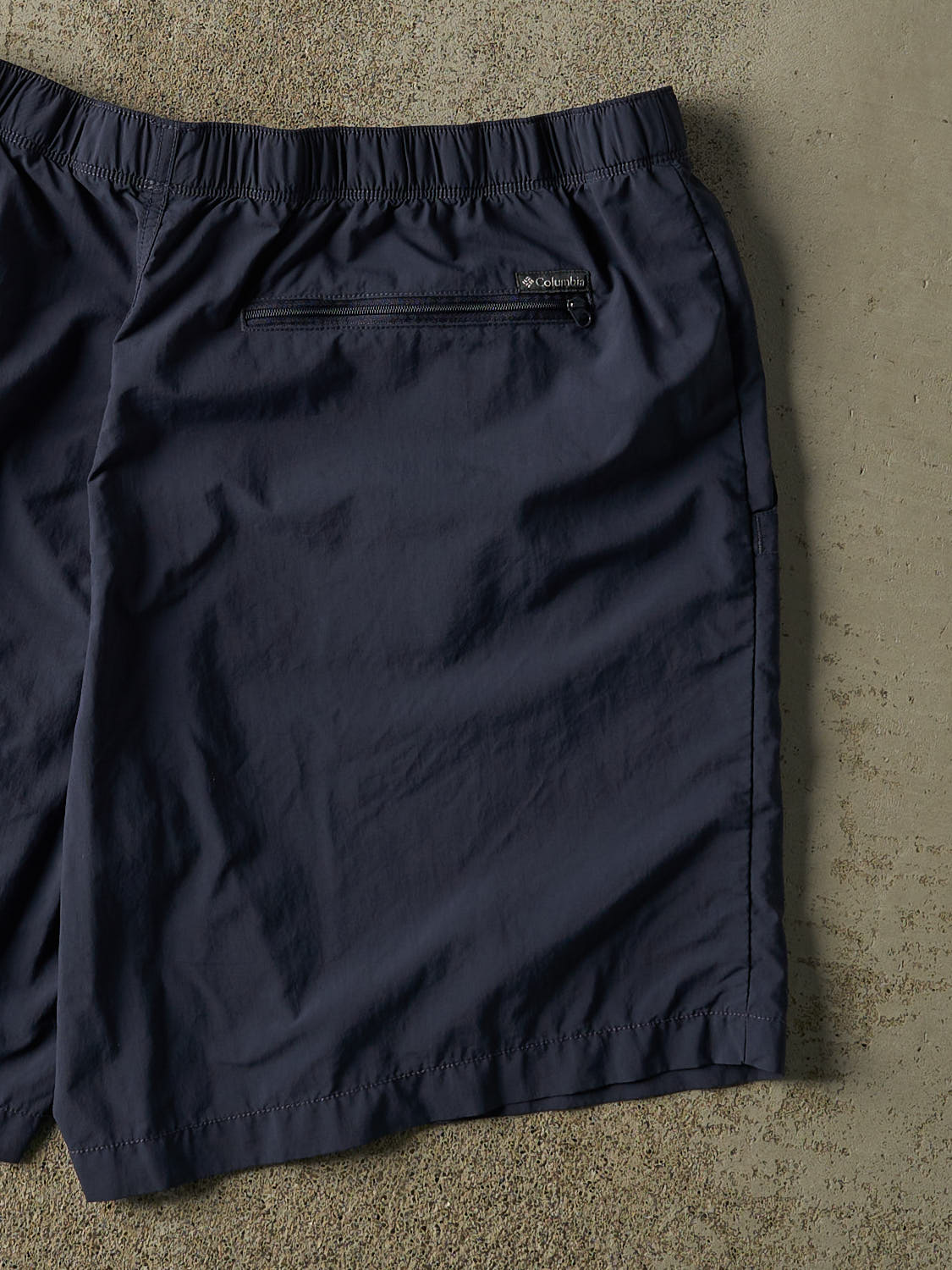 Vintage Y2K Navy Blue Columbia Hiking Track Shorts (36x8) - Image 4