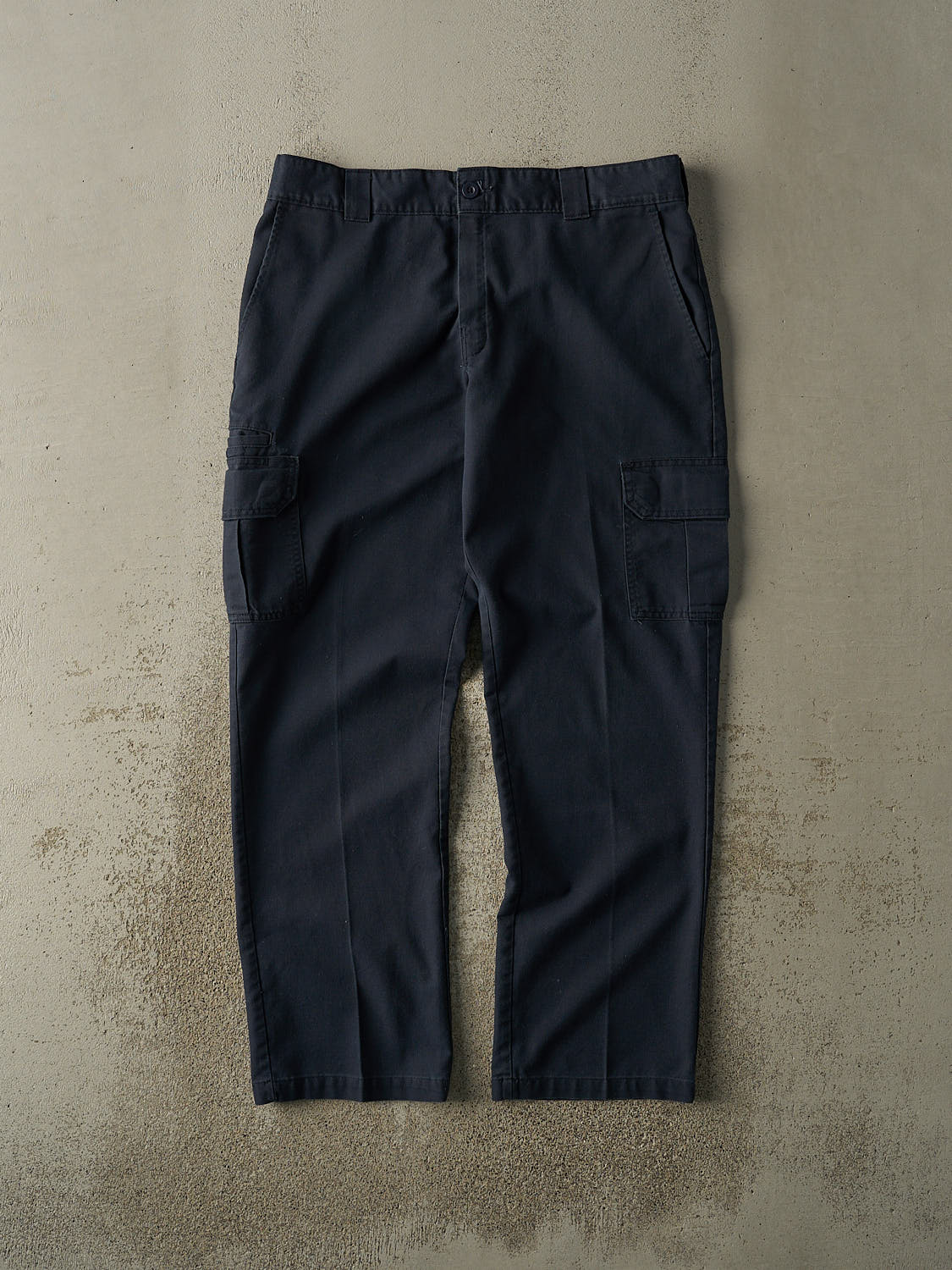 Vintage Y2K Navy Blue Dickies Cargo Work Pants (36x31)