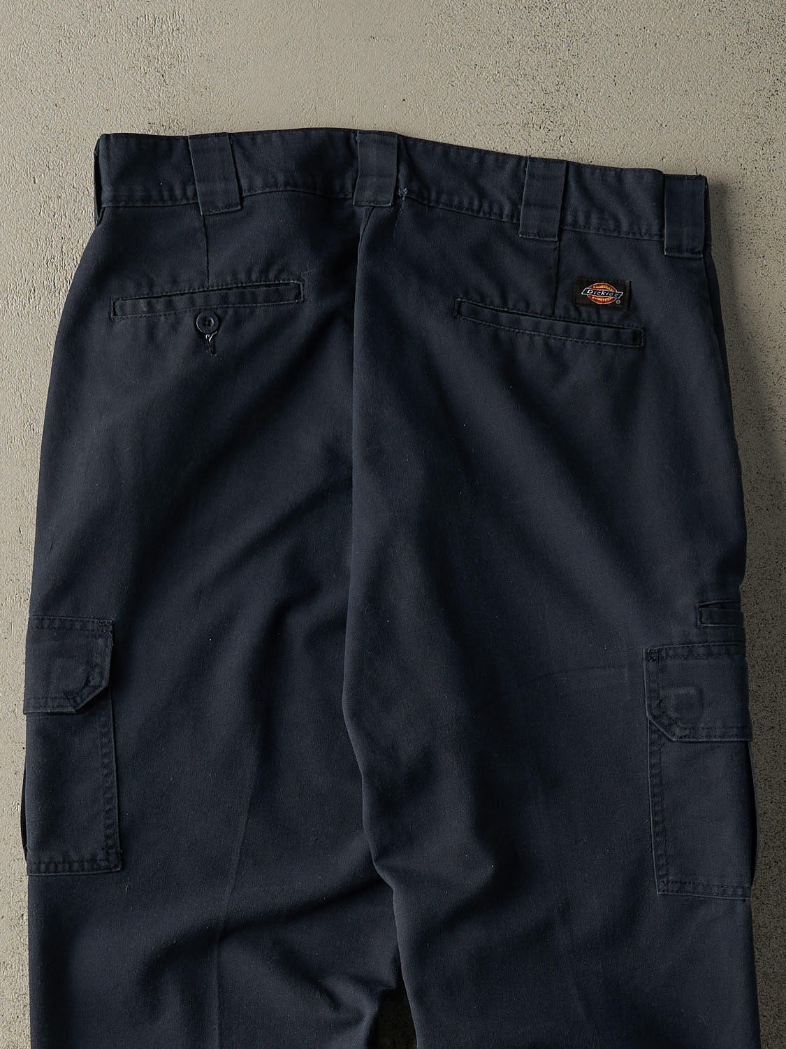 Vintage Y2K Navy Blue Dickies Cargo Work Pants (36x31) - Image 4