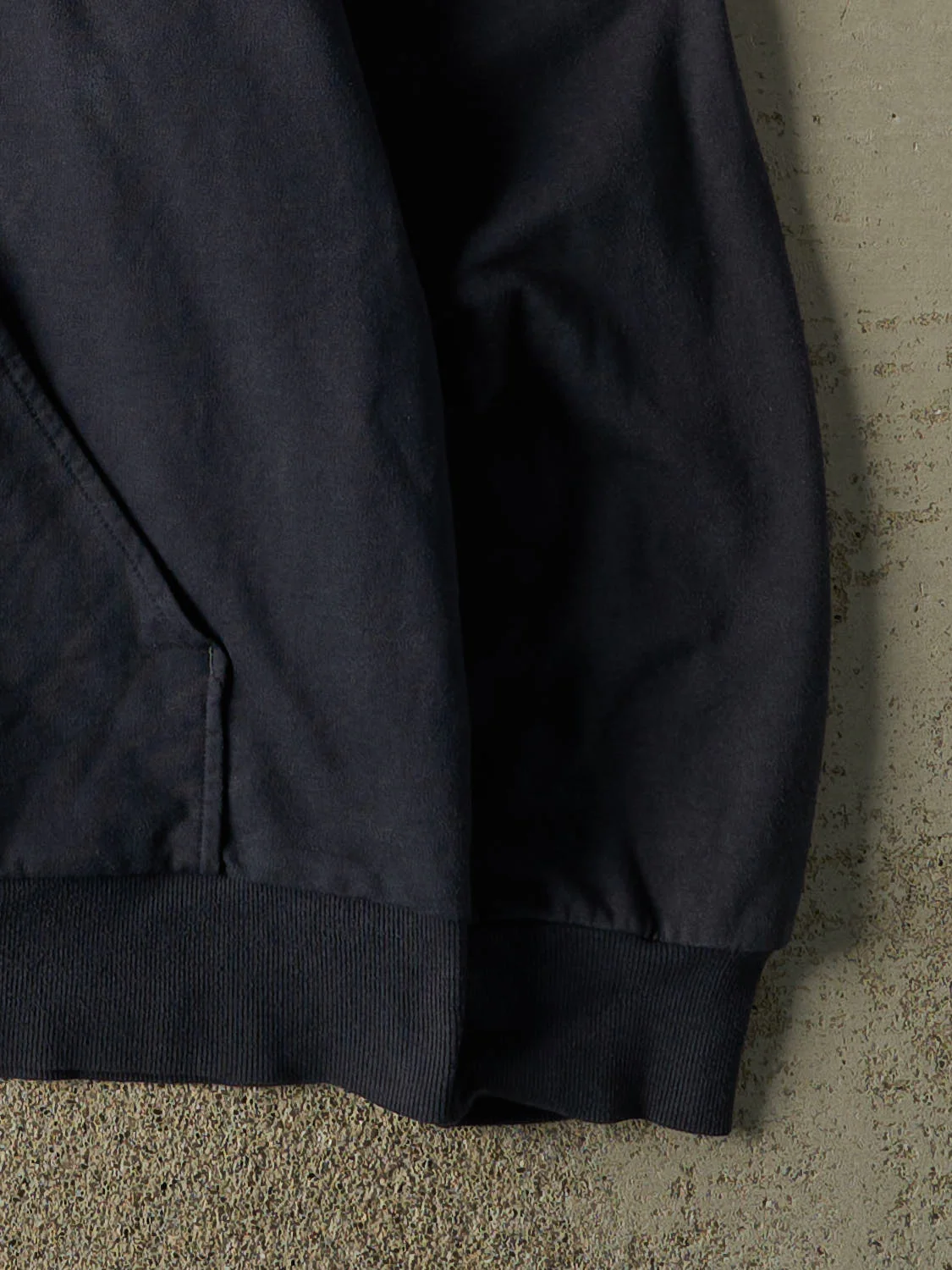 Vintage Y2K Navy Blue Dickies Thermal Lined Zip Up Hoodie (XL/XXL) - Image 4