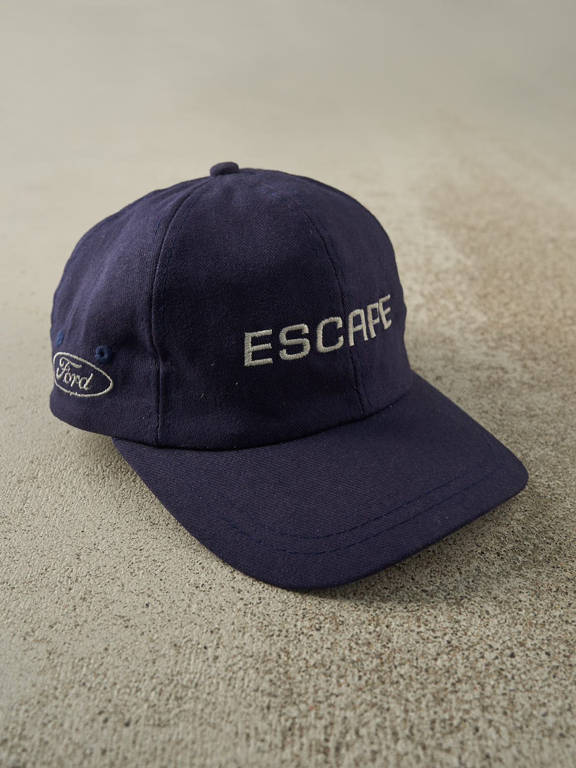 Vintage Y2K Navy Blue Ford Escape Embroidered Strapback - Image 3