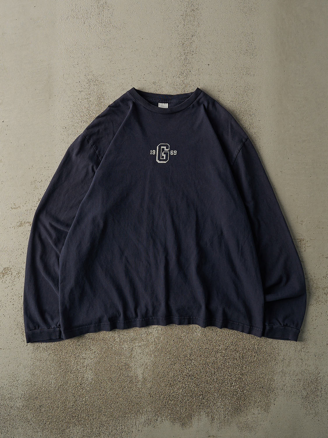 Vintage Y2K Navy Blue Gap Long Sleeve (L)
