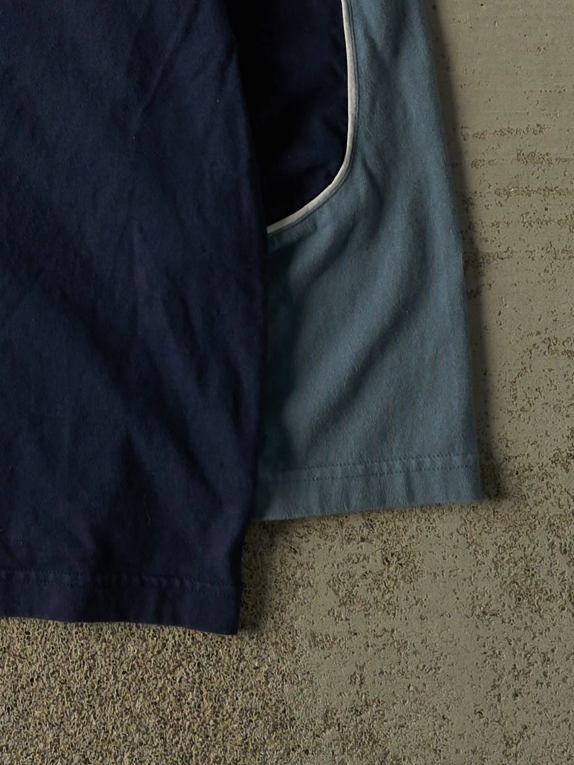 Vintage Y2K Navy Blue Nike Long Sleeve (XL) - Image 4