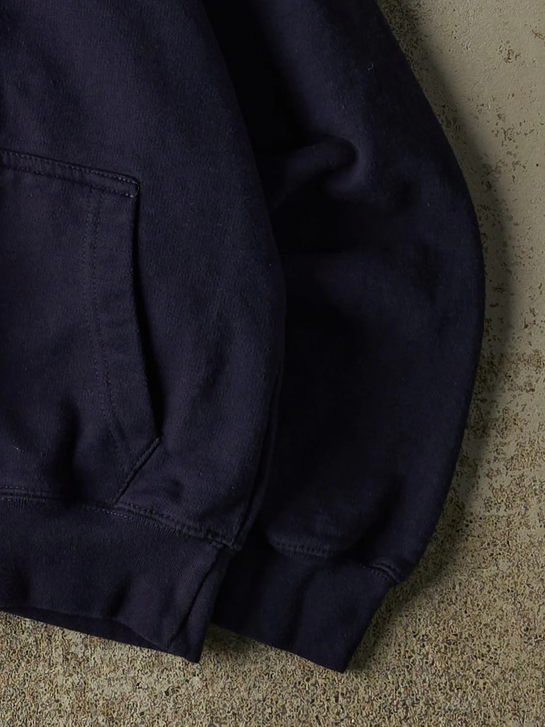 Vintage Y2K Navy Blue Ocean City Maryland Hoodie (XXS) - Image 4