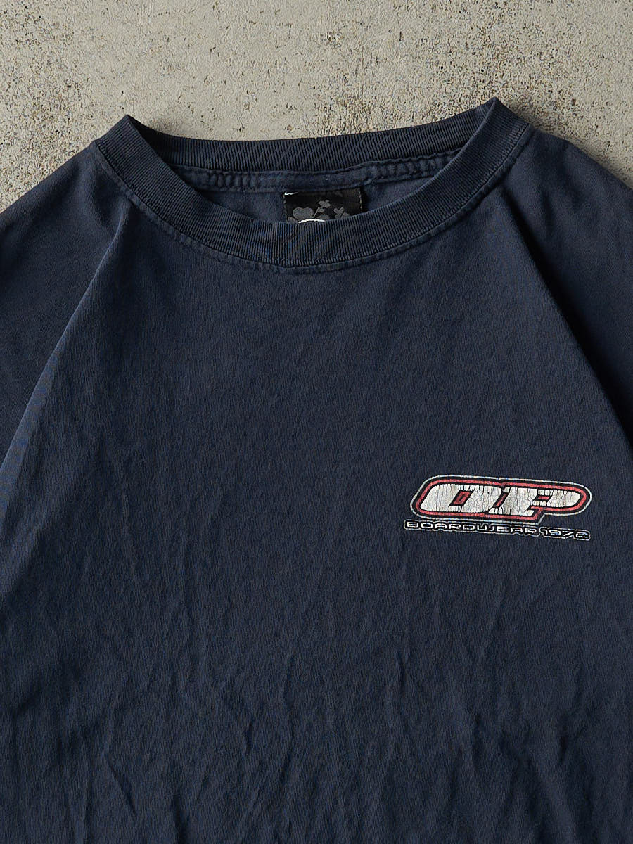 Vintage Y2K Navy Blue Ocean Pacific Tee (L) - Image 2