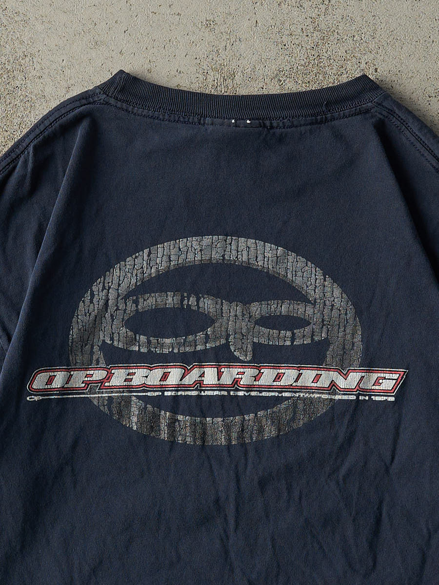 Vintage Y2K Navy Blue Ocean Pacific Tee (L) - Image 3