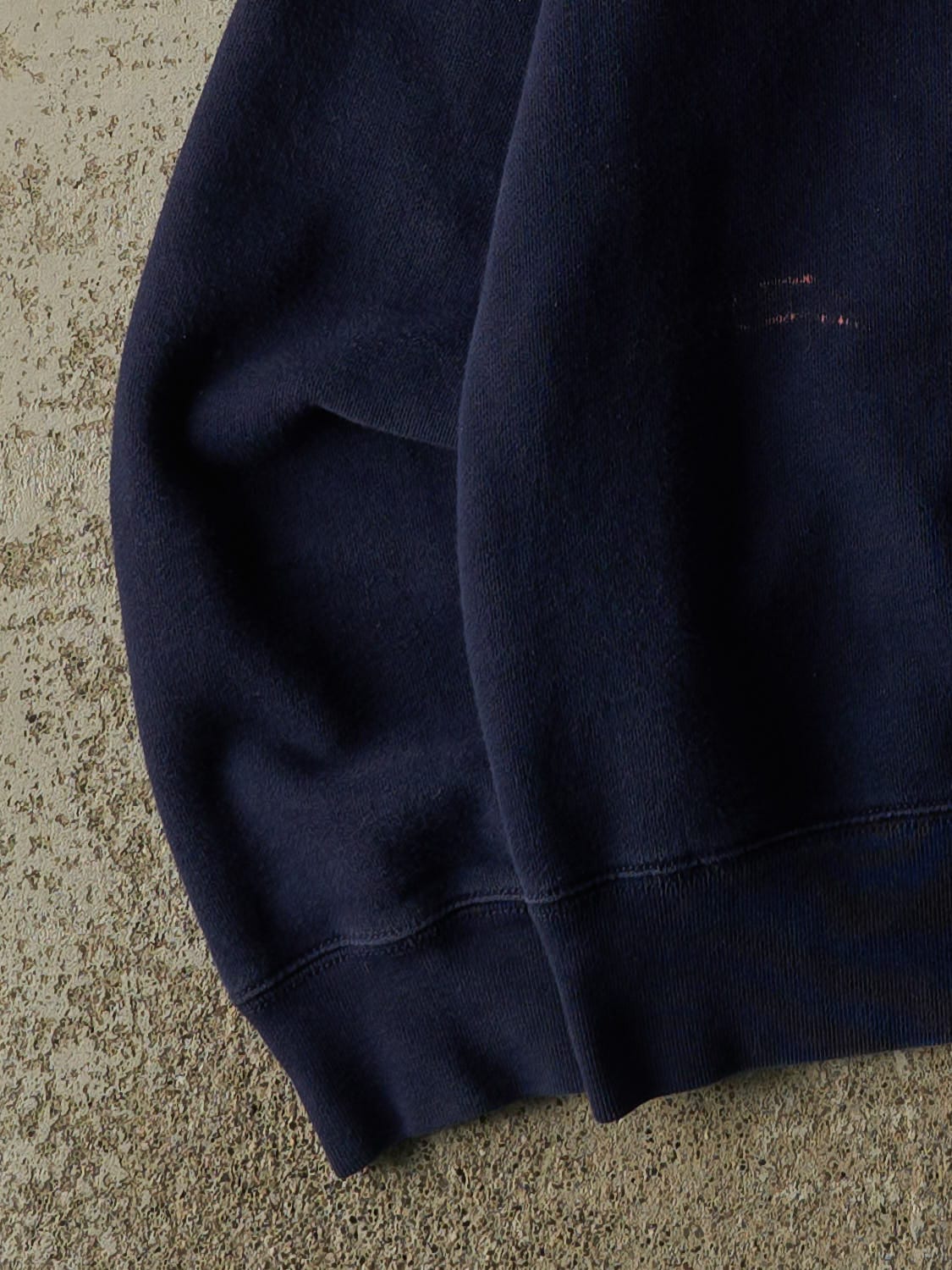 Vintage Y2K Navy Blue Polo Ralph Lauren Embroidered Crewneck (S/M) - Image 3