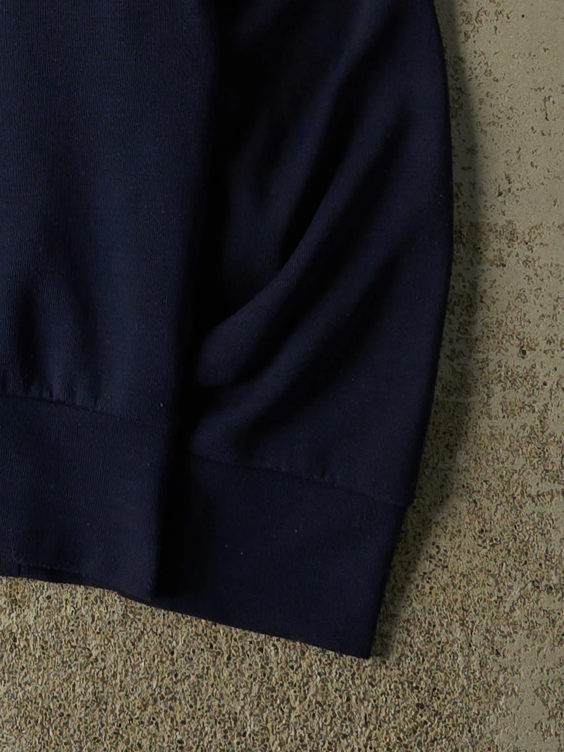 Vintage Y2K Navy Blue Polo Sport Quarter Zip Sweater (M) - Image 4