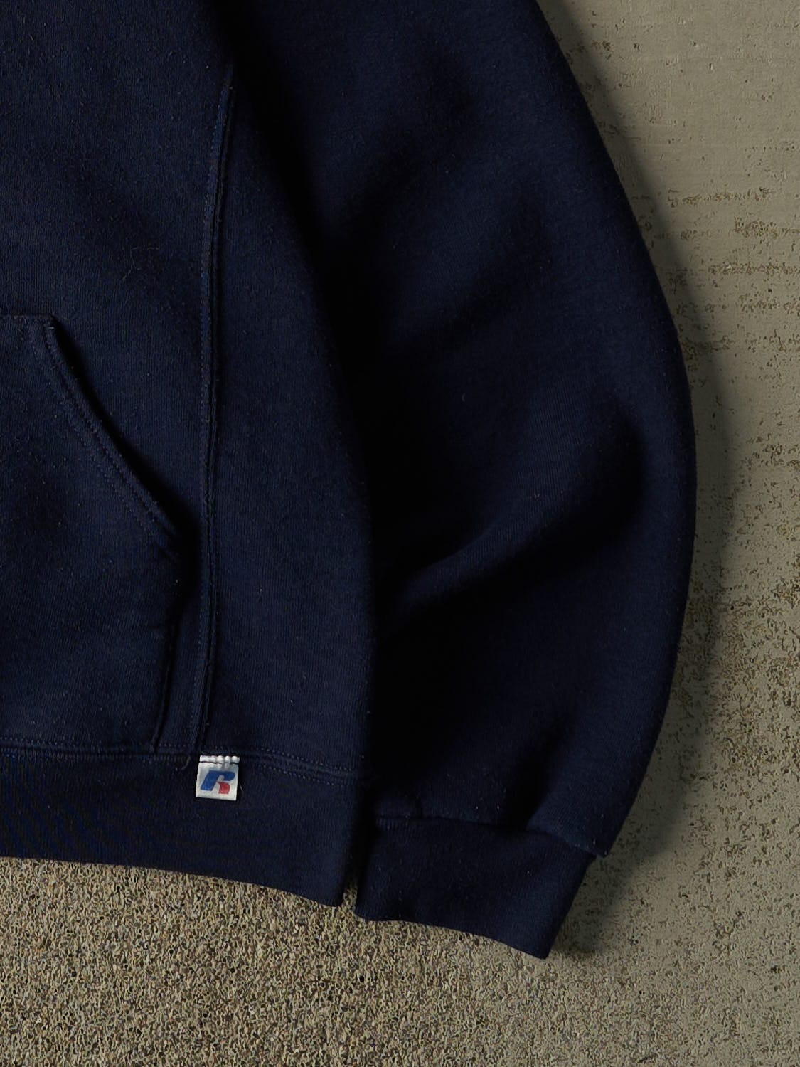 Vintage Y2K Navy Blue Russell Athletic St Joseph College Hoodie (S/M) - Image 3