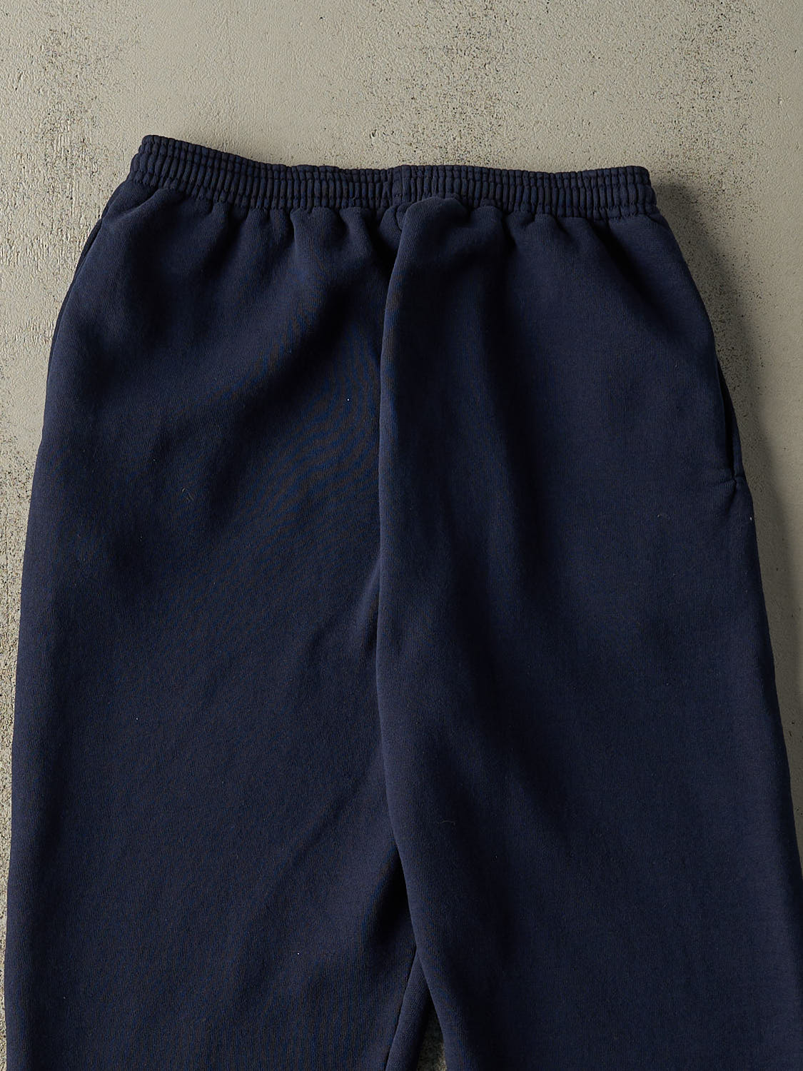 Vintage Y2K Navy Blue Russell Athletic Sweatpants (30x29) - Image 4