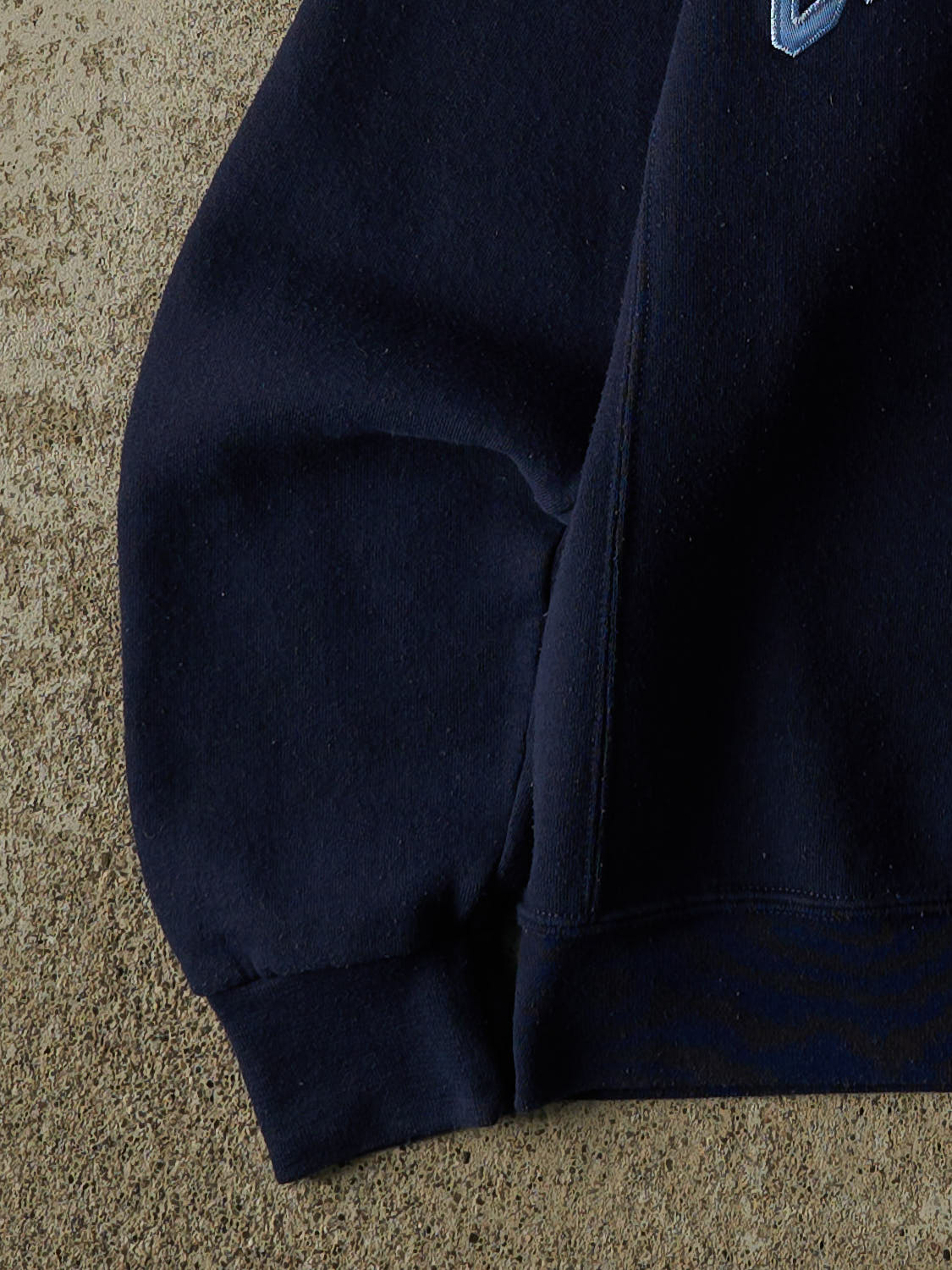 Vintage Y2K Navy Blue Russell Athletic University of North Carolina Crewneck (XS) - Image 3